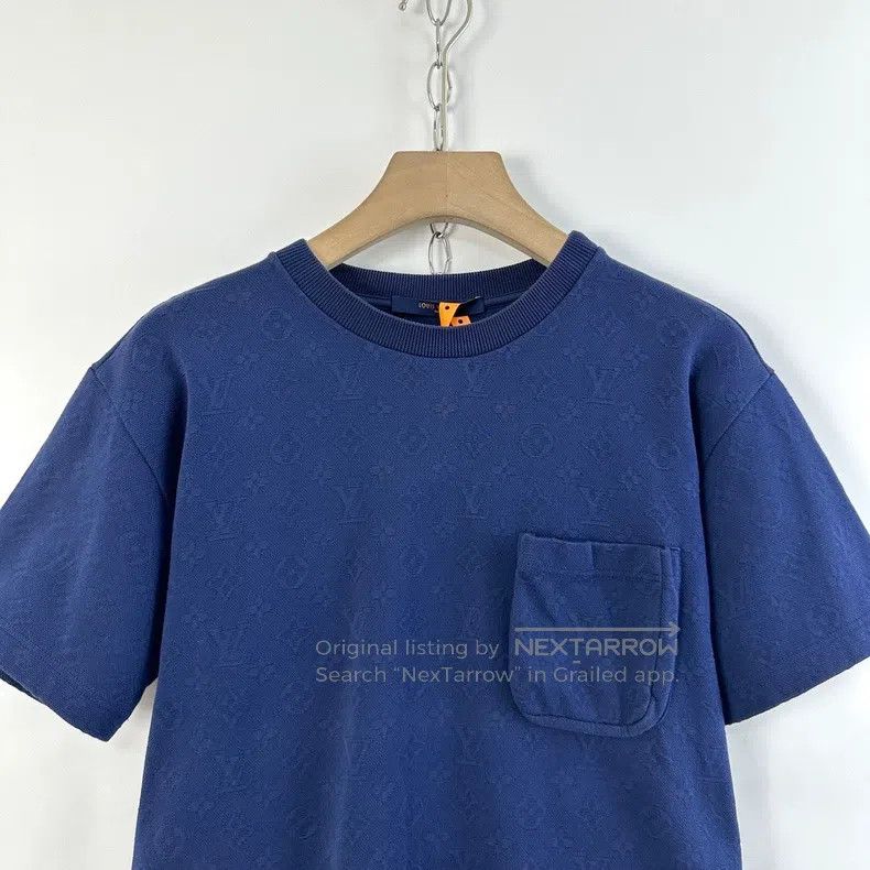 Louis Vuitton Louis Vuitton Dark blue dark stripes presbyopic full logo Size US S / EU 44-46 / 1 - 3 Thumbnail