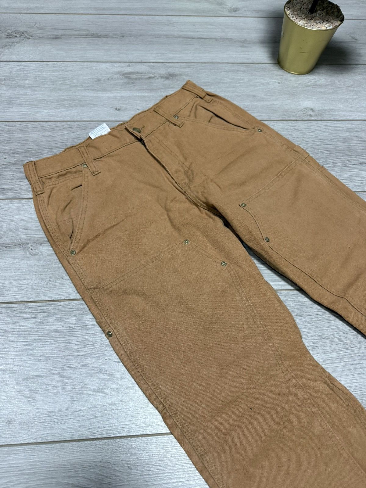 Carhartt Carhartt double knee vintage canvas carpenter pants Size US 34 / EU 50 - 6 Thumbnail