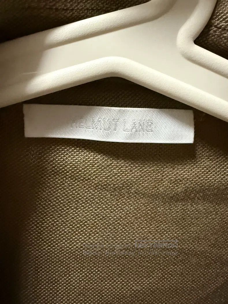 Helmut Lang Helmut Lang Linen Trench Coat with Belt Design Size US S / EU 44-46 / 1 - 5 Thumbnail