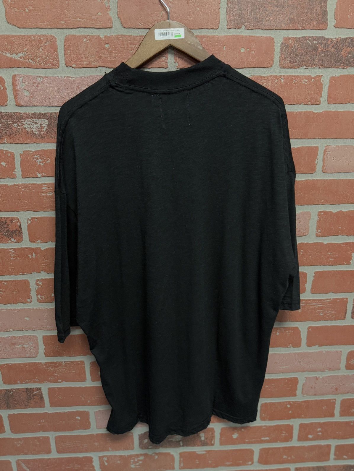 Saint Vanity Saint Vanity Monochromatic Tee Shirt Black Size M (NEW) Size US M / EU 48-50 / 2 - 7 Thumbnail