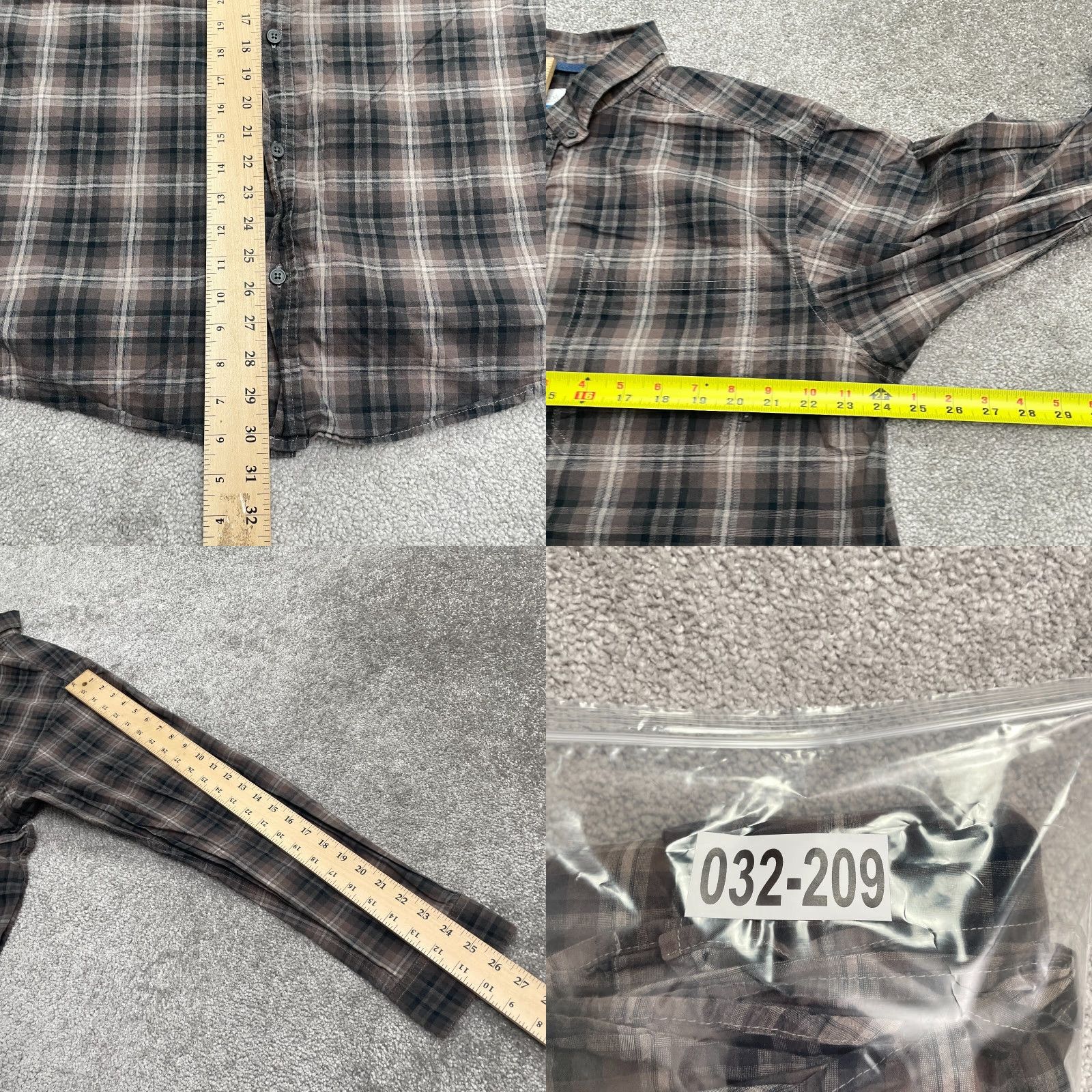 Vintage Columbia Button-Down Shirt Mens XL Brown Plaid Long Sleeve Cotton Casual Fillet Fish Outdoor Classic Seasonal Mens Size US XL / EU 56 / 4 - 8 Thumbnail