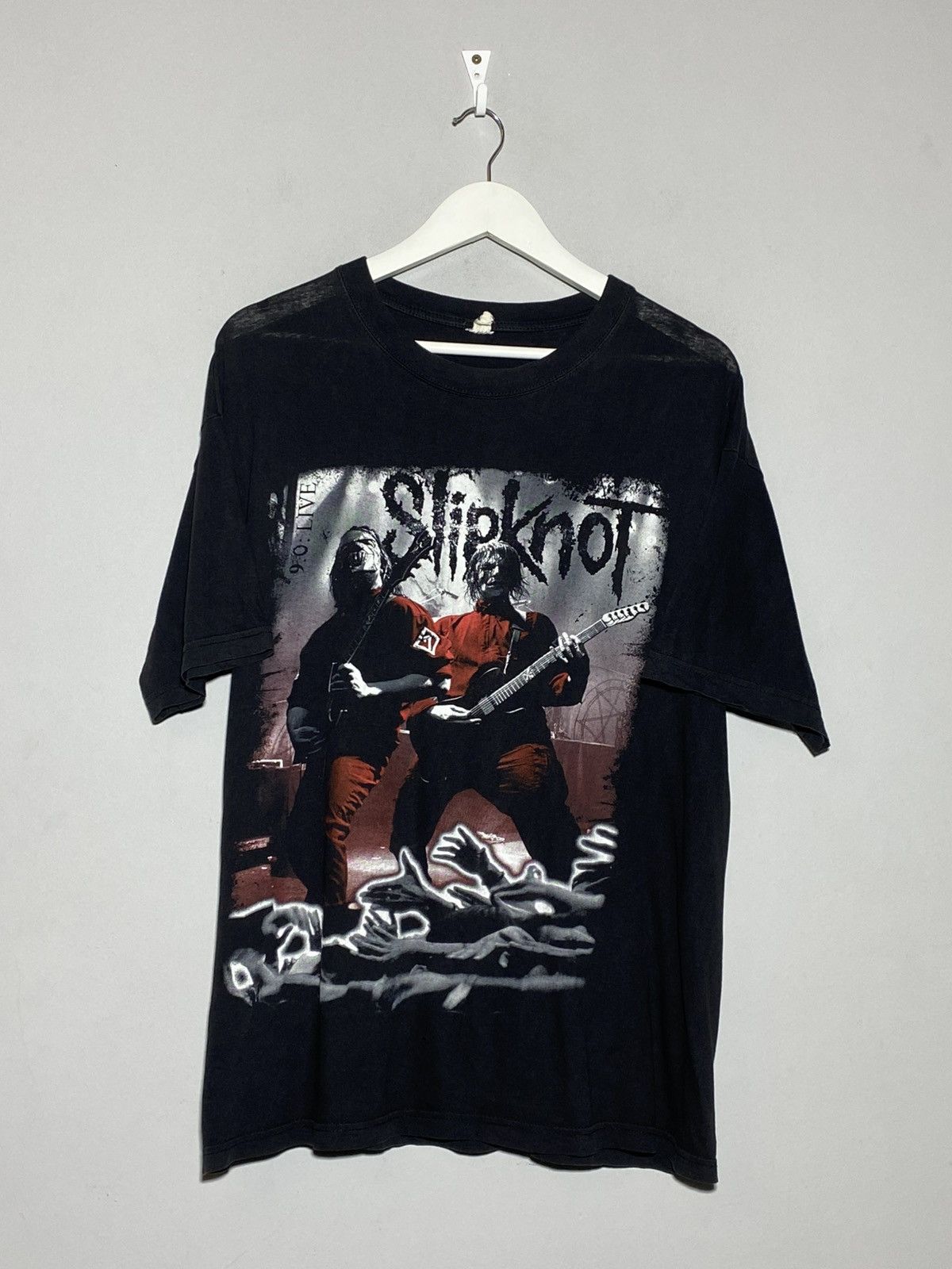 Slipknot Slipknot 9.0 Live Vintage Rare Print T-shirt Rock Band Tee Size US L / EU 52-54 / 3 - 1 Thumbnail