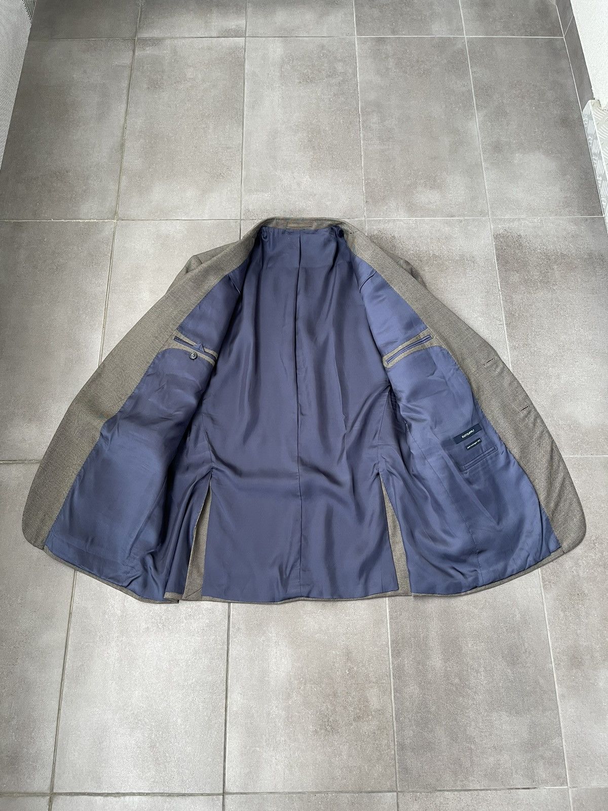 Suitsupply SS10 Suitsupply Grey Wool Casual Blazer Size 50L - 15 Thumbnail