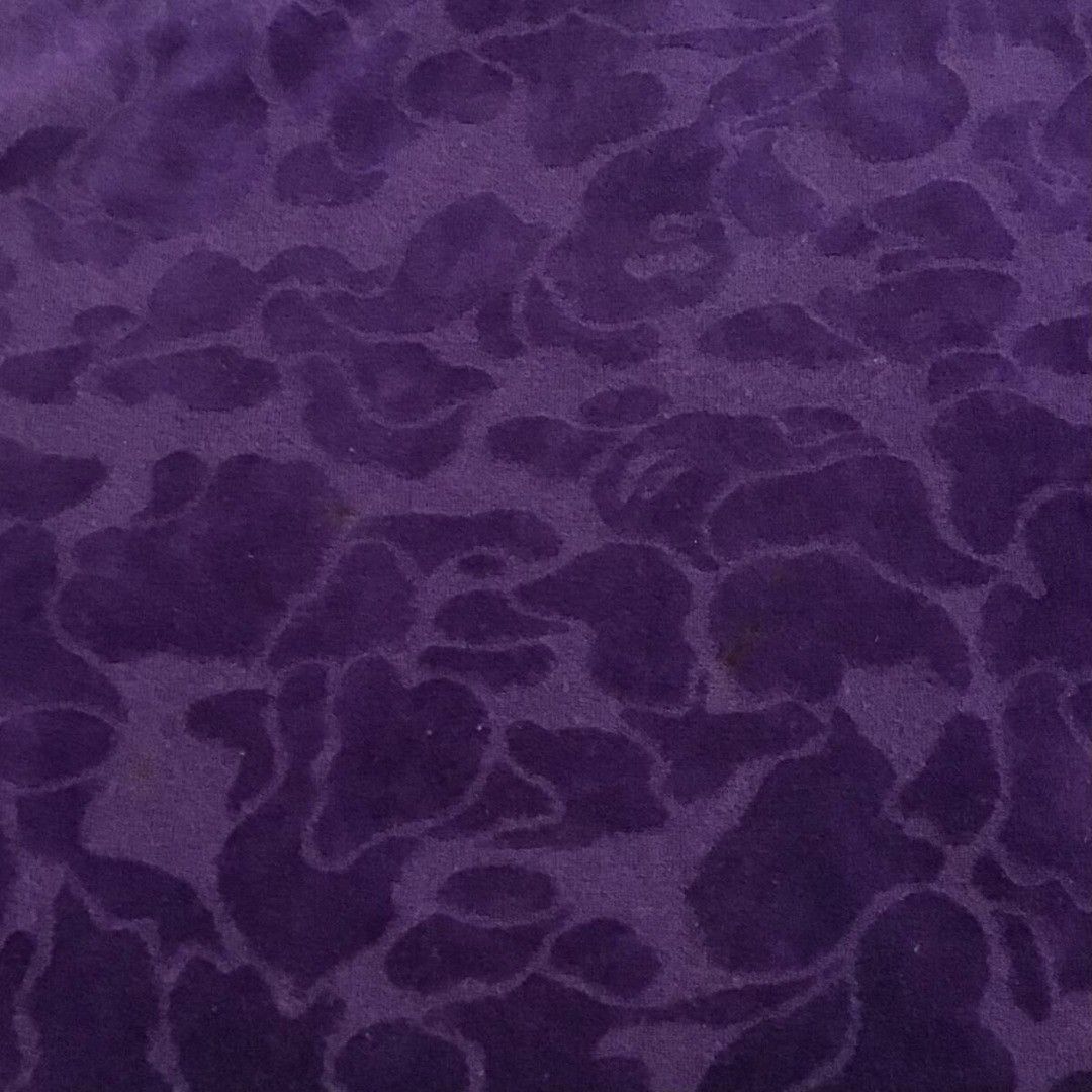 Bape 🔥Aoyama limited🔥 BAPE CAMO Velour Polo Shirt a bathing ape Size US S / EU 44-46 / 1 - 2 Thumbnail