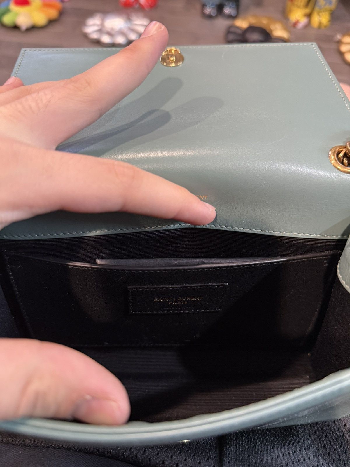Yves Saint Laurent YSL saint Laurent mint bag Size ONE SIZE - 5 Thumbnail