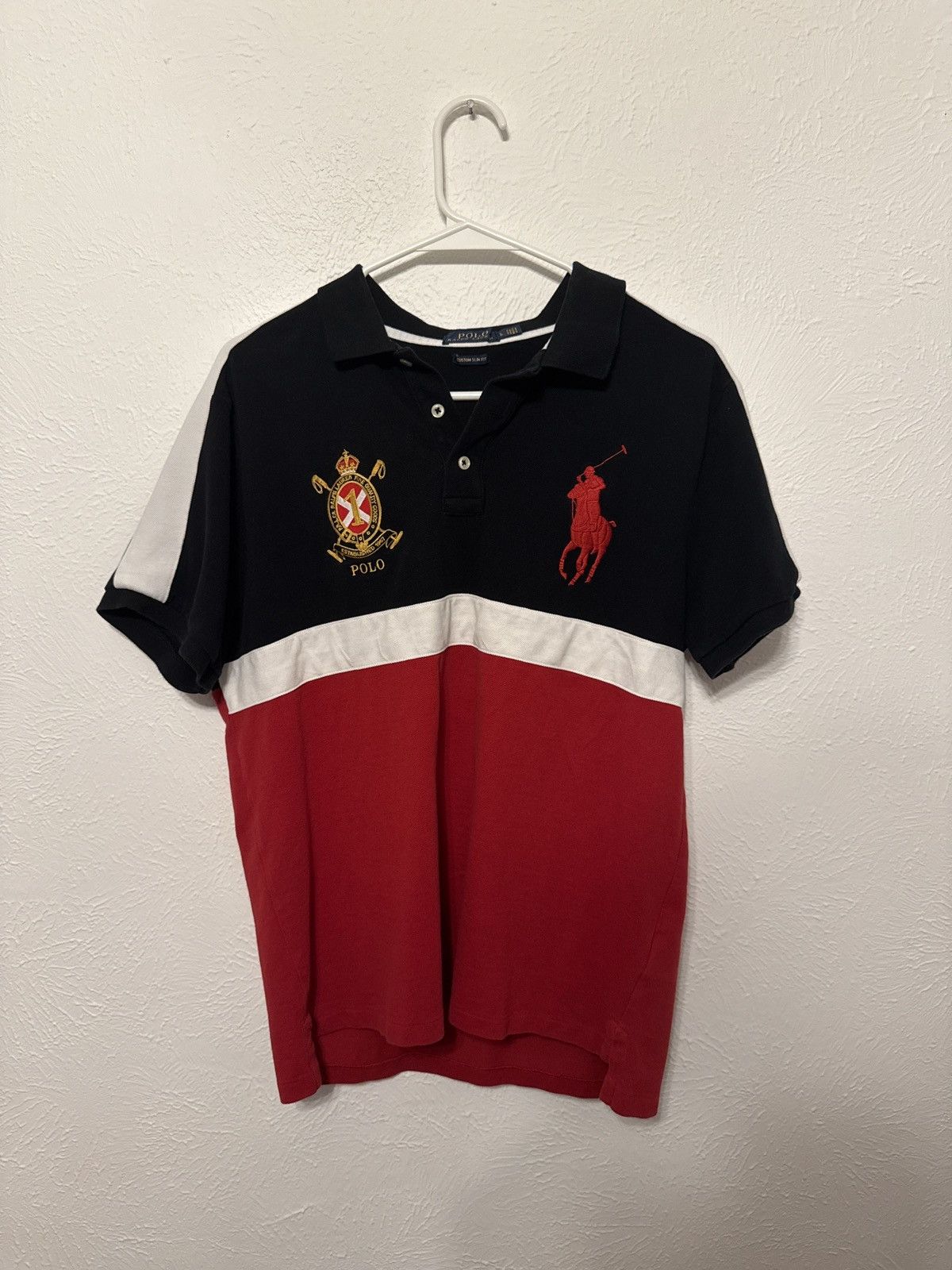 Polo Ralph Lauren Polo Rl size L slim fit polo Size US L / EU 52-54 / 3 - 1 Thumbnail