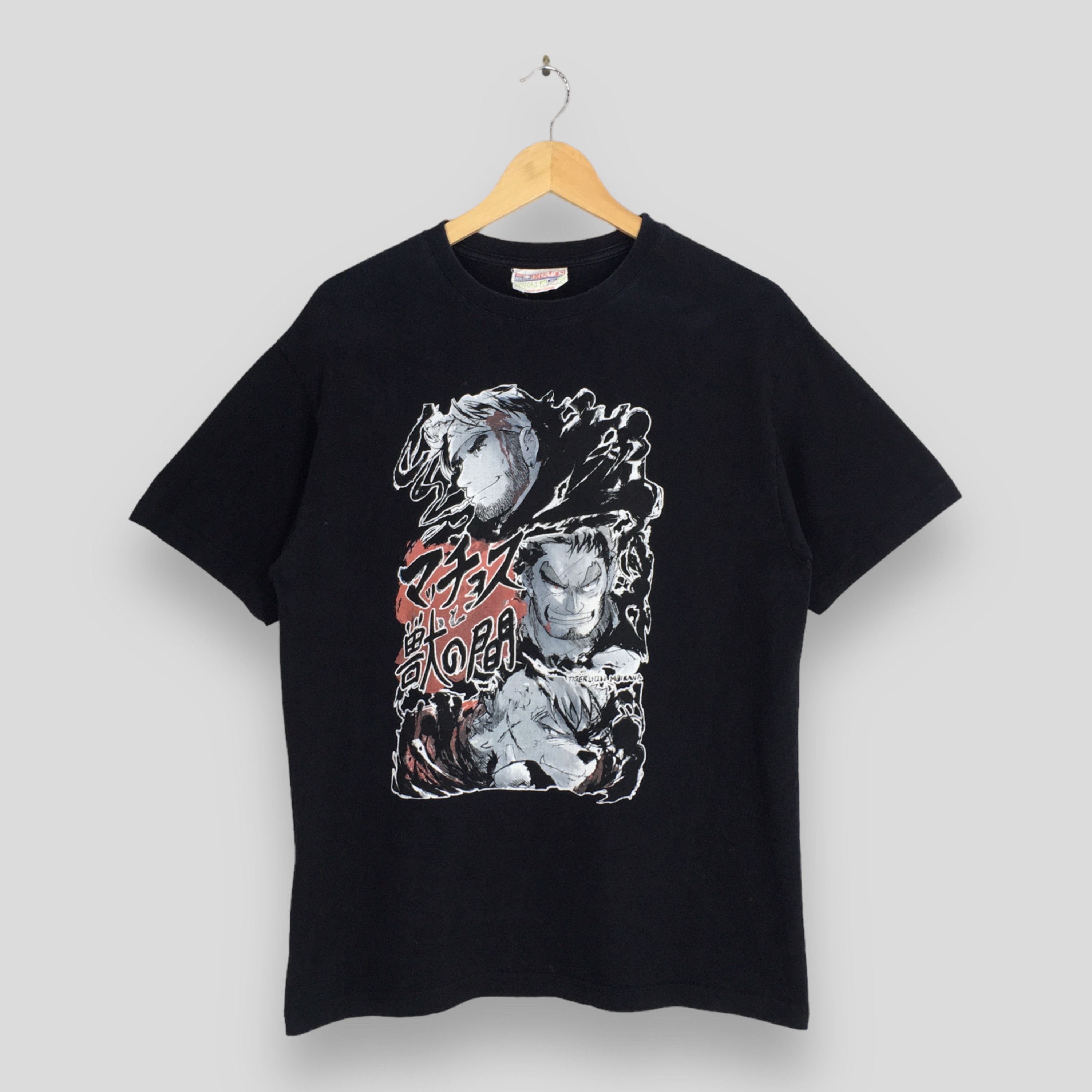 Vintage Berserk Japanese Warrior Manga T shirt Large
