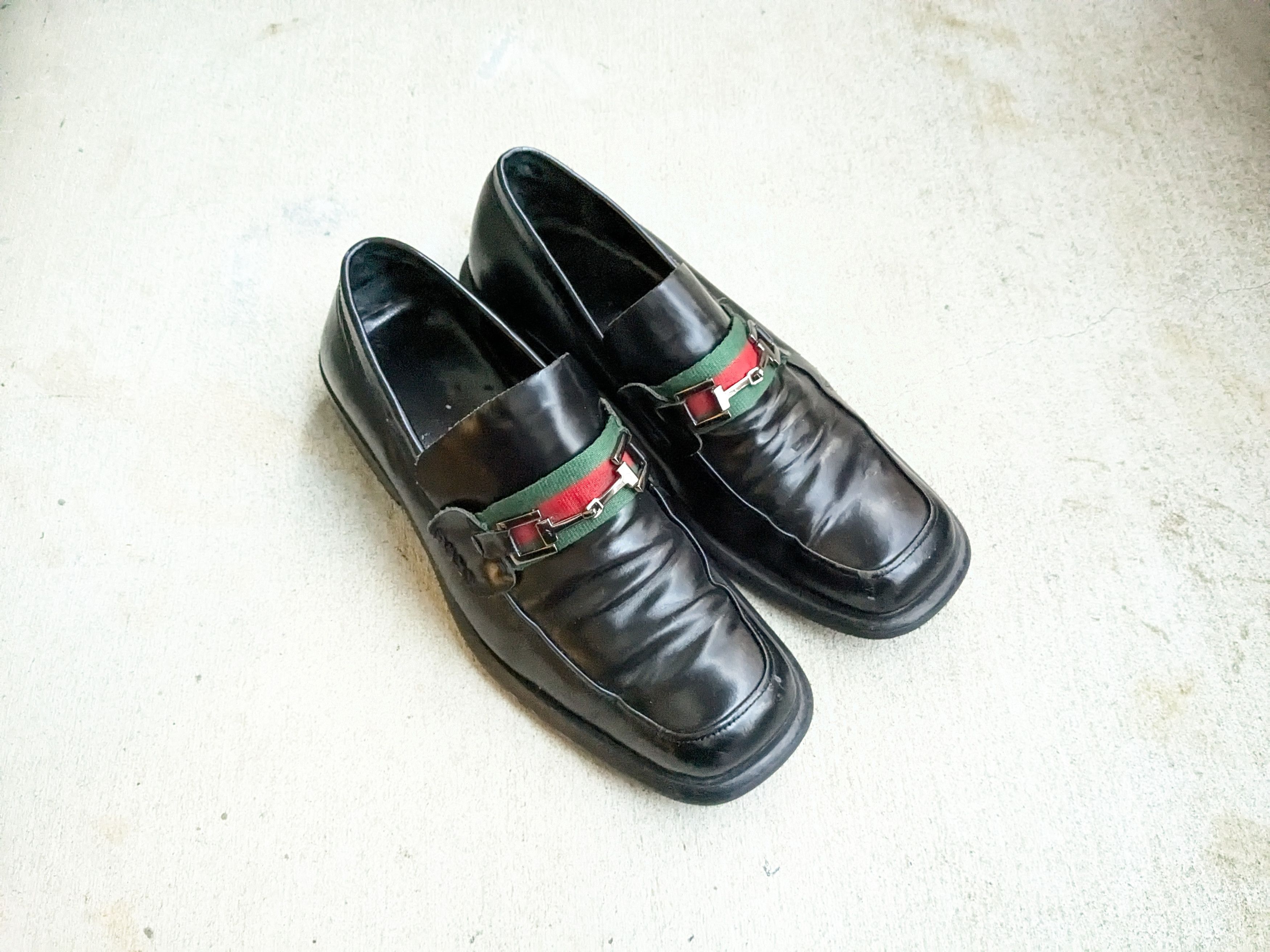 Gucci × Tom Ford Gucci Horsebit Loafers Black Leather 8.5 Snaffle Slip On Size US 8.5 / EU 41-42 - 1 Thumbnail