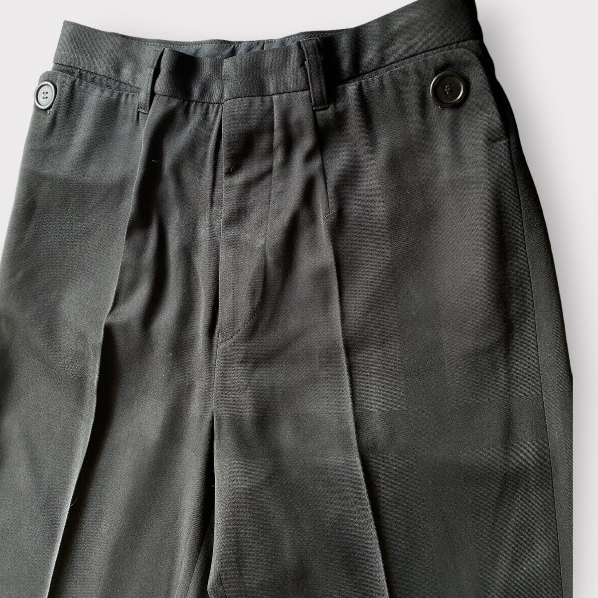Dirk Bikkembergs Vintage Dirk Bikemberg Black Striped Trousers Size US 30 / EU 46 - 3 Thumbnail