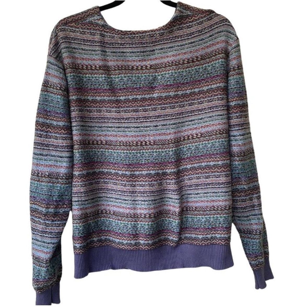 Fucking Awesome Fucking Awesome Dill Painting Intarsia Cardigan Size US XS / EU 42 / 0 - 2 Thumbnail