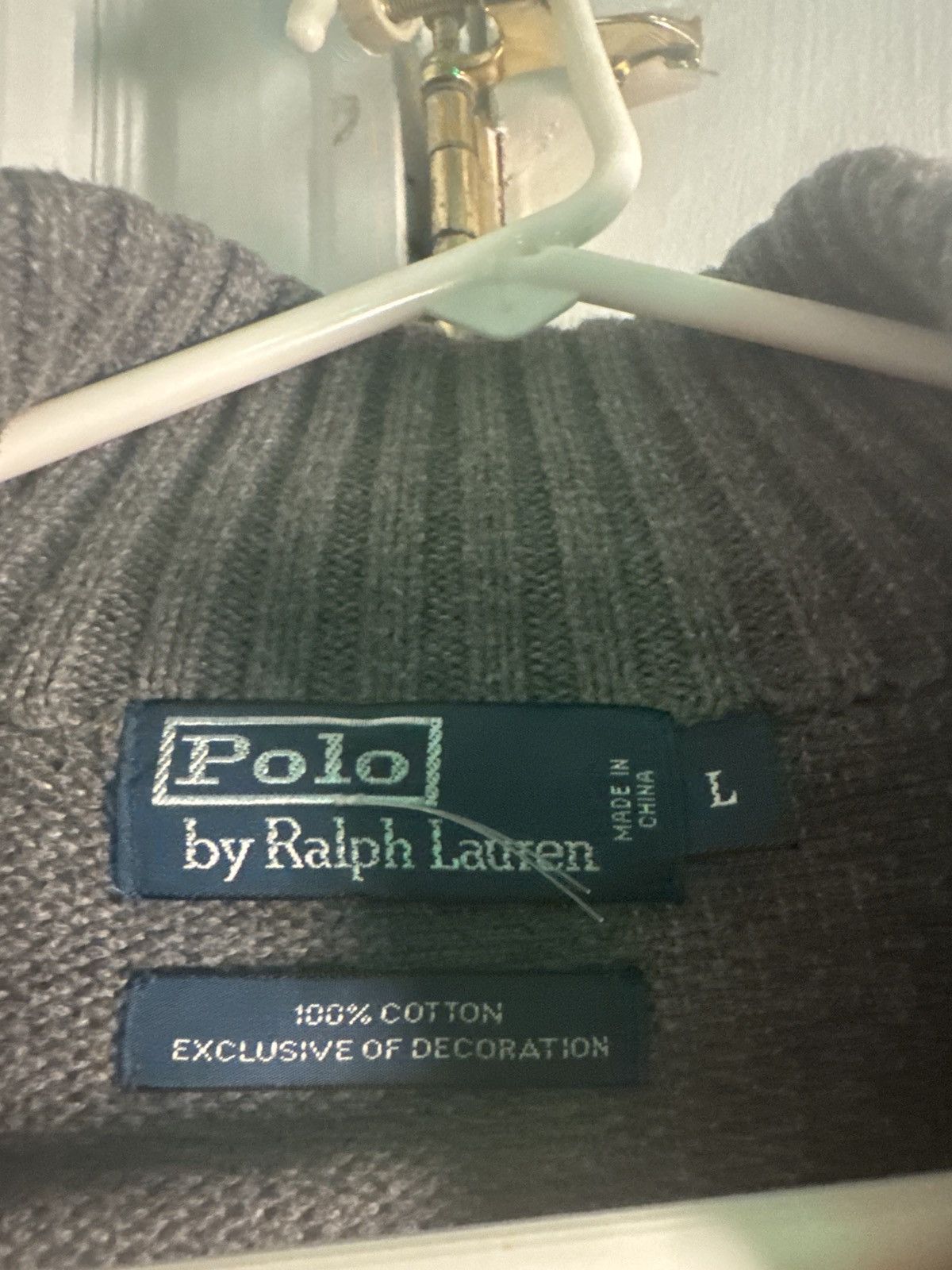 Polo Ralph Lauren Vintage polo sweater Size US L / EU 52-54 / 3 - 2 Thumbnail