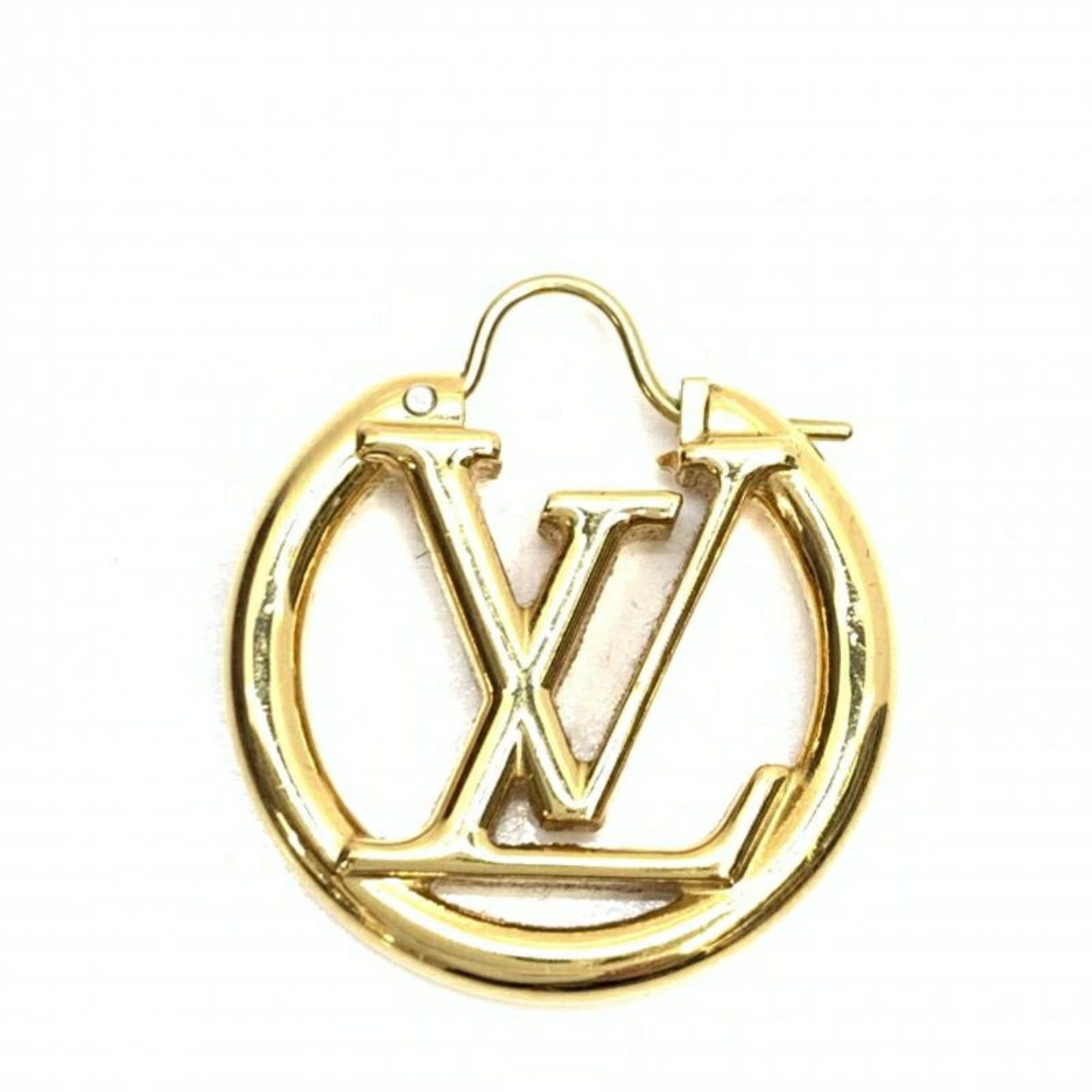 image of Louis Vuitton Bookle Doreille Louise M00396 One Side Only Louis Vuitton, Women's