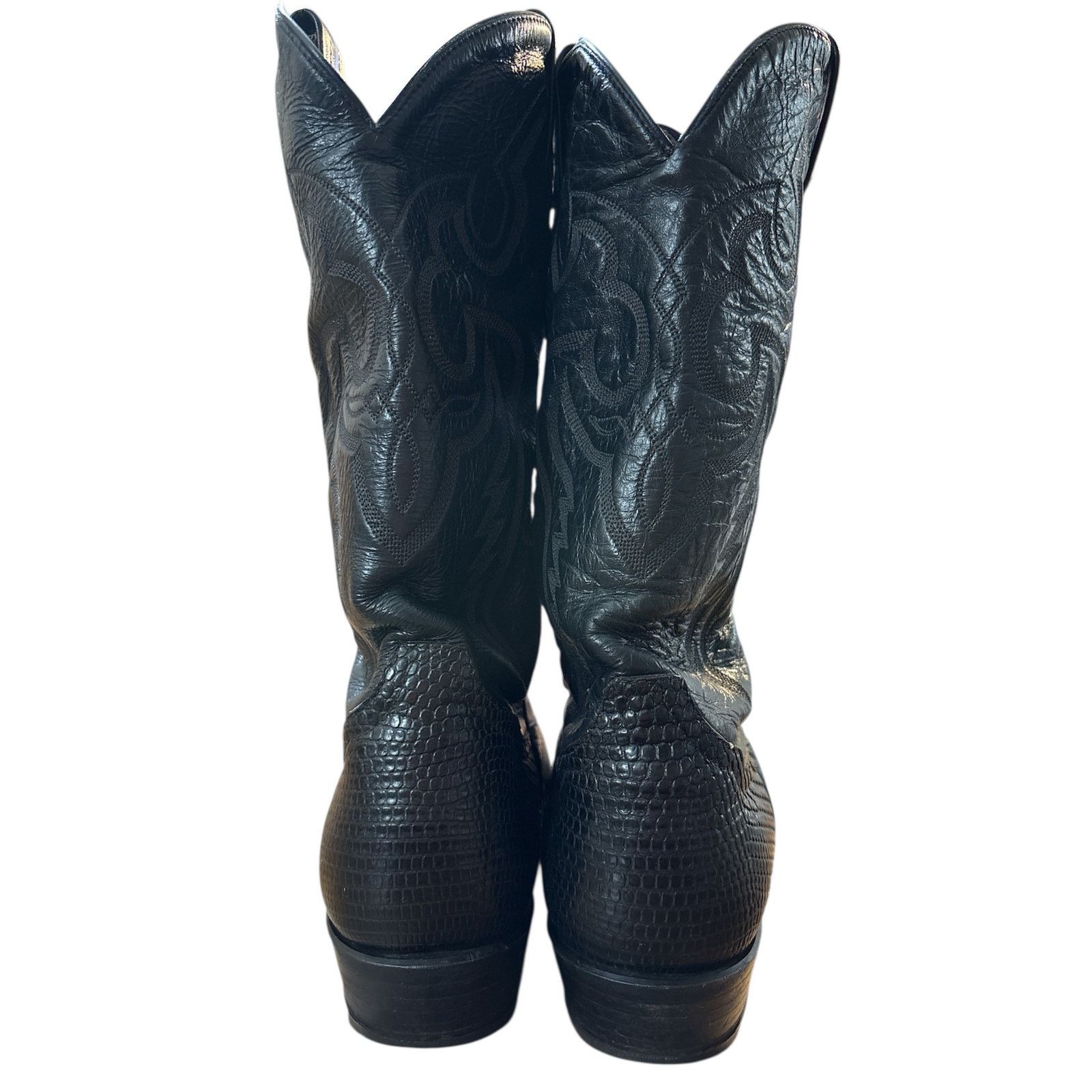 Tony Lama Tony Lama Western Leather Cowboy Boots Size 9.5 Size US 9.5 / EU 42-43 - 9 Thumbnail