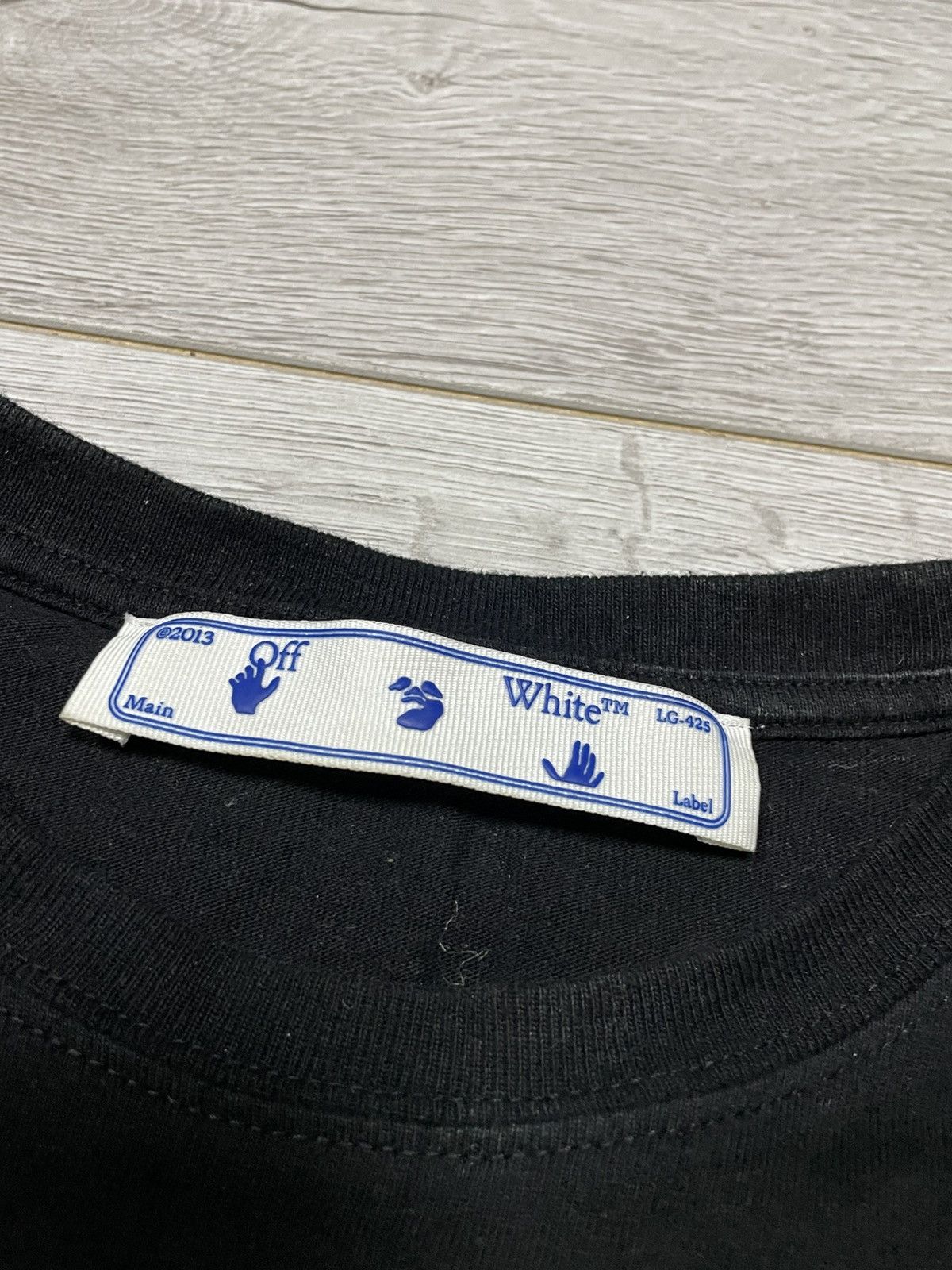 Off-White Off-White paint arrows tape stripes long sleeve Size US S / EU 44-46 / 1 - 9 Thumbnail