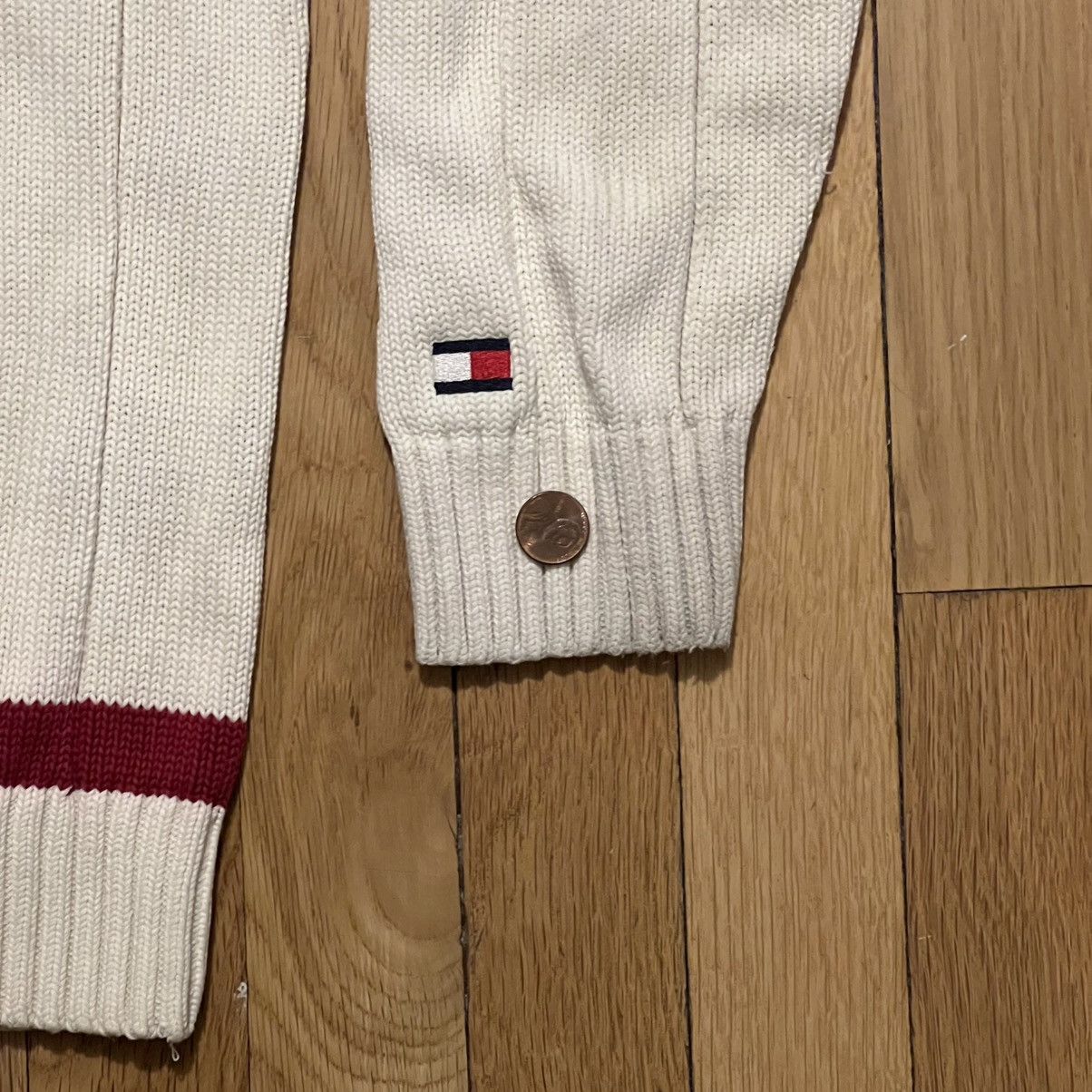 Tommy Hilfiger Tommy Hilfiger White Pullover Sweater Small Size US S / EU 44-46 / 1 - 7 Thumbnail