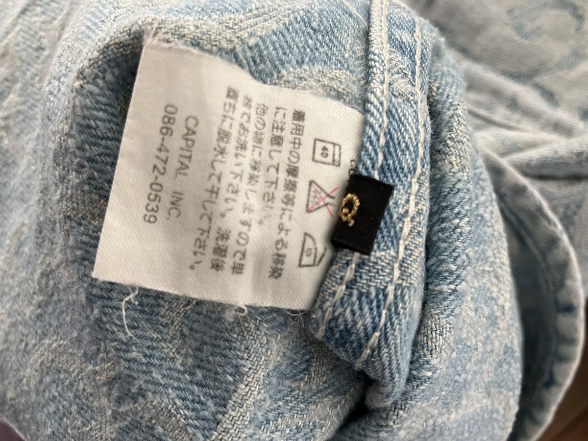 Kapital Kapital denim snap button up size small Size US S / EU 44-46 / 1 - 5 Thumbnail