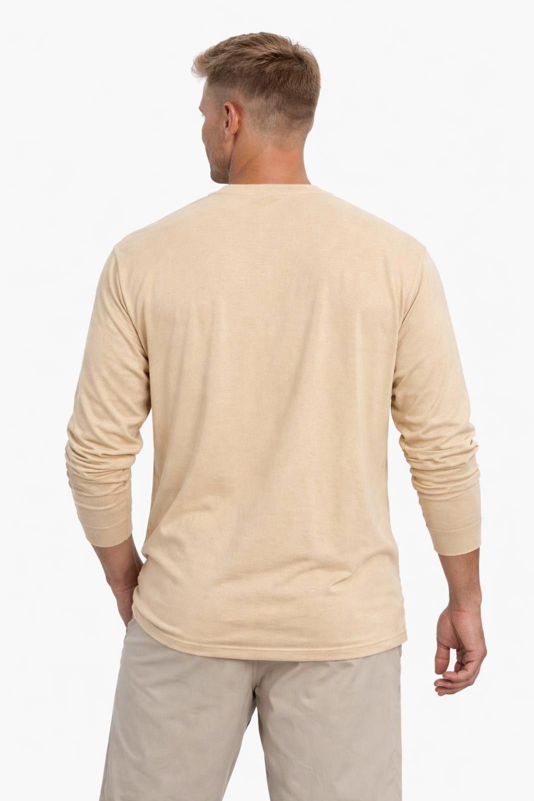Eddie Bauer Eddie Bauer Long Sleeve Pocket Tee Yellow Shirt Mens XXL 3X Size US XXL / EU 58 / 5 - 2 Thumbnail