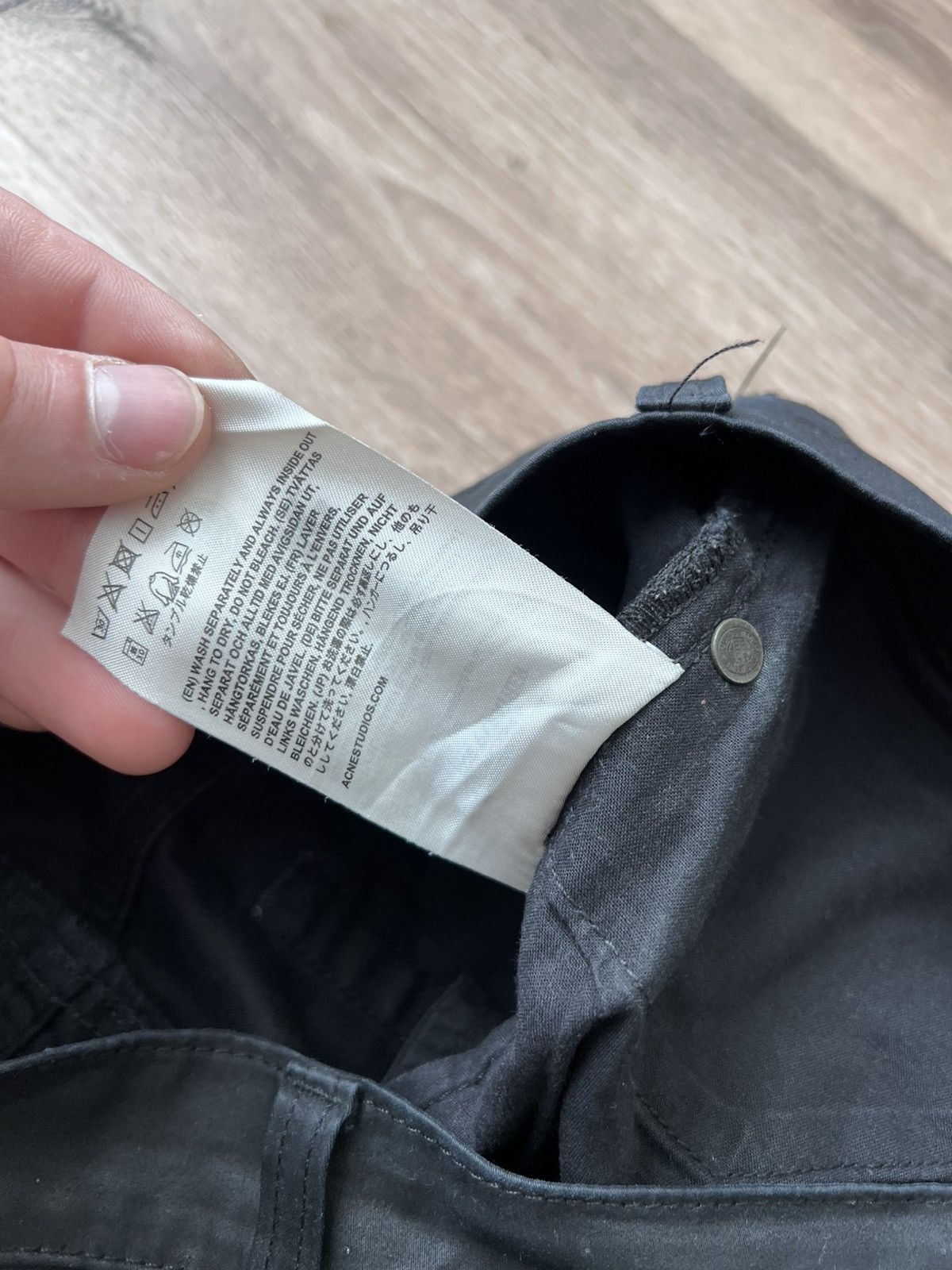 Acne Studios Acne Studios Ace Pleather Jeans Size US 29 - 7 Thumbnail