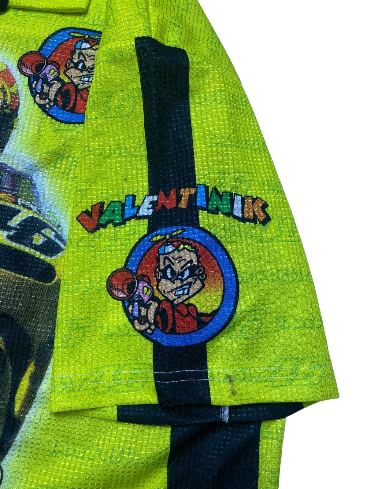Vintage 1990s Valentino Rossi Souvenirs Jersey Size US L / EU 52-54 / 3 - 11 Thumbnail