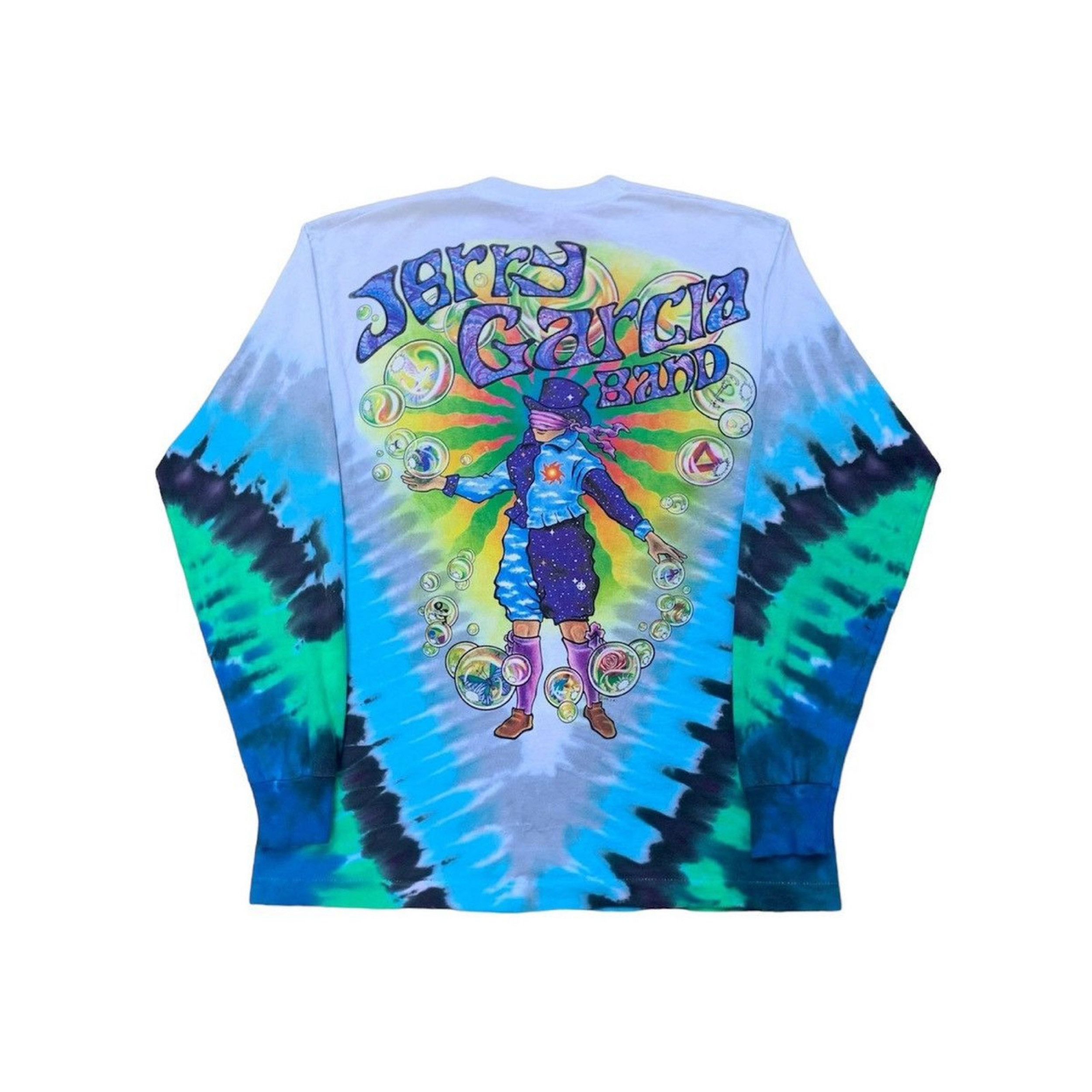 Vintage Vintage 90s Jerry Garcia Band Magician LS Tie Dye FOTL Large Size US L / EU 52-54 / 3 - 2 Thumbnail
