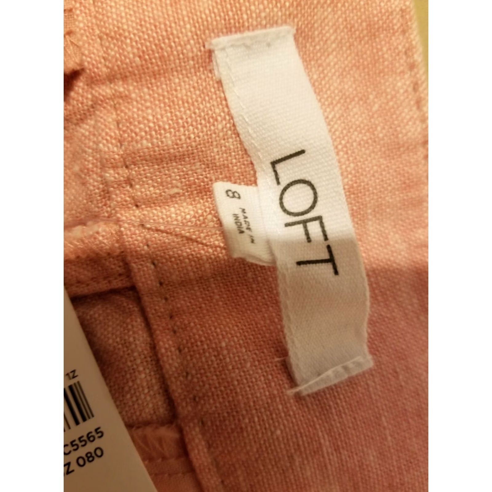Ann Taylor Ann Taylor Womens Shorts Pink Khaki Chino Size 8 Size 30" / US 8 / IT 44 - 4 Thumbnail
