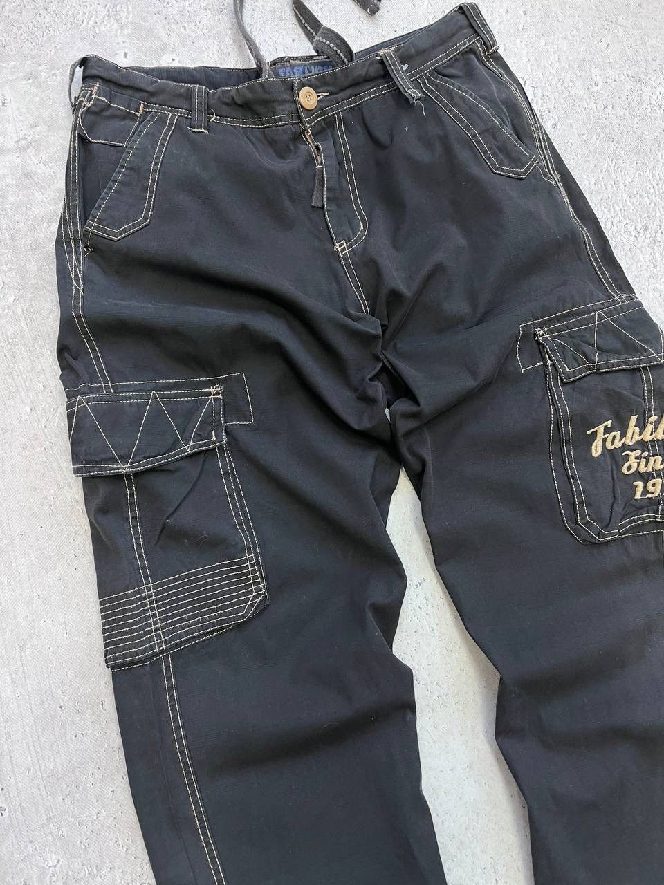Japanese Brand 2000s Tete Home Multipocket Bondage Cargo Pants Size US 30 / EU 46 - 8 Thumbnail