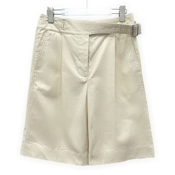 Acne Studios Acne Studios Belted Cotton Linen Shorts Size 34 Size 24" / US 00 / IT 34 - 1 Thumbnail