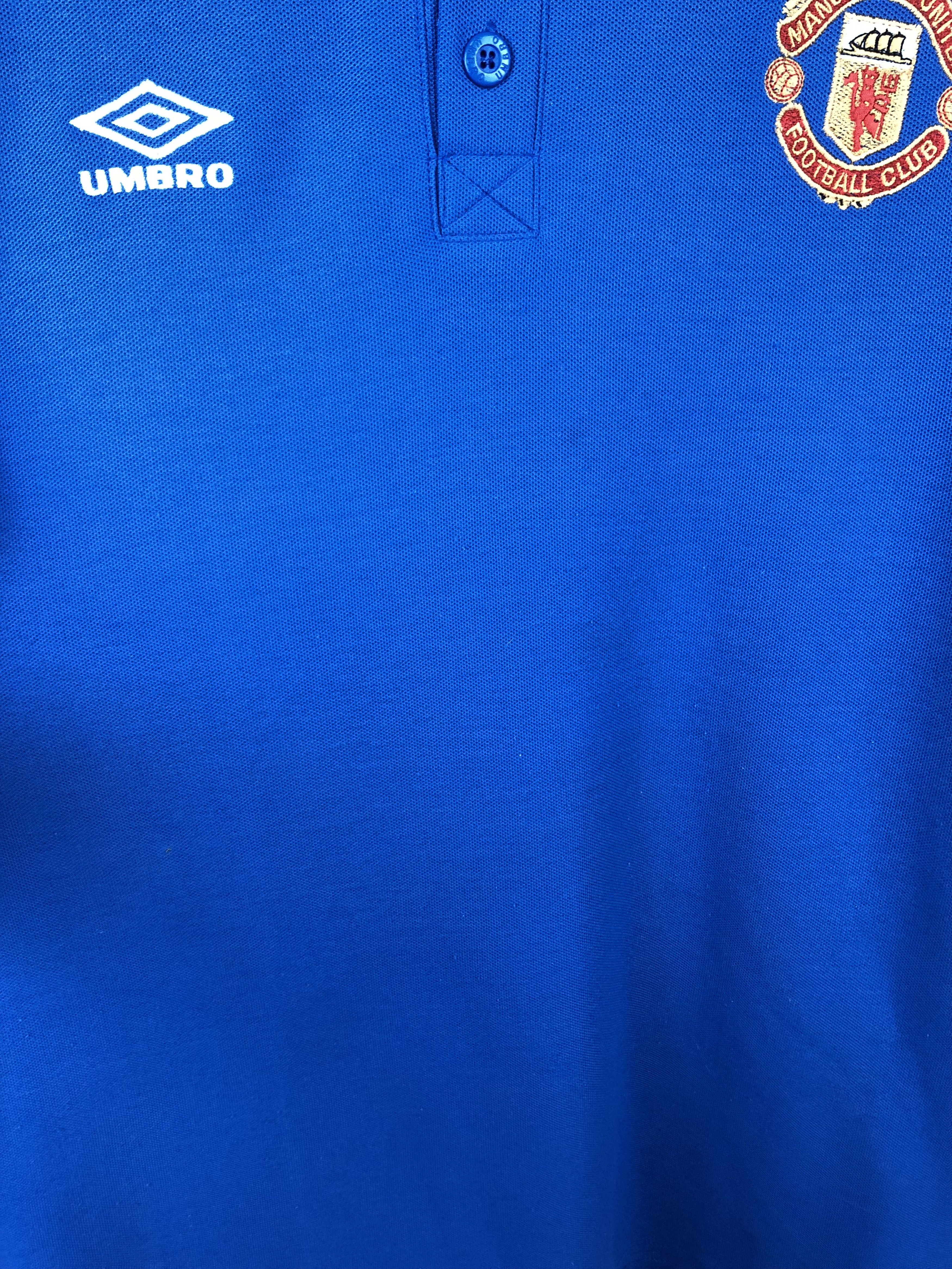 Umbro Vintage 90's Manchester United Football Shirt Soccer Jersey Size US XL / EU 56 / 4 - 11 Thumbnail