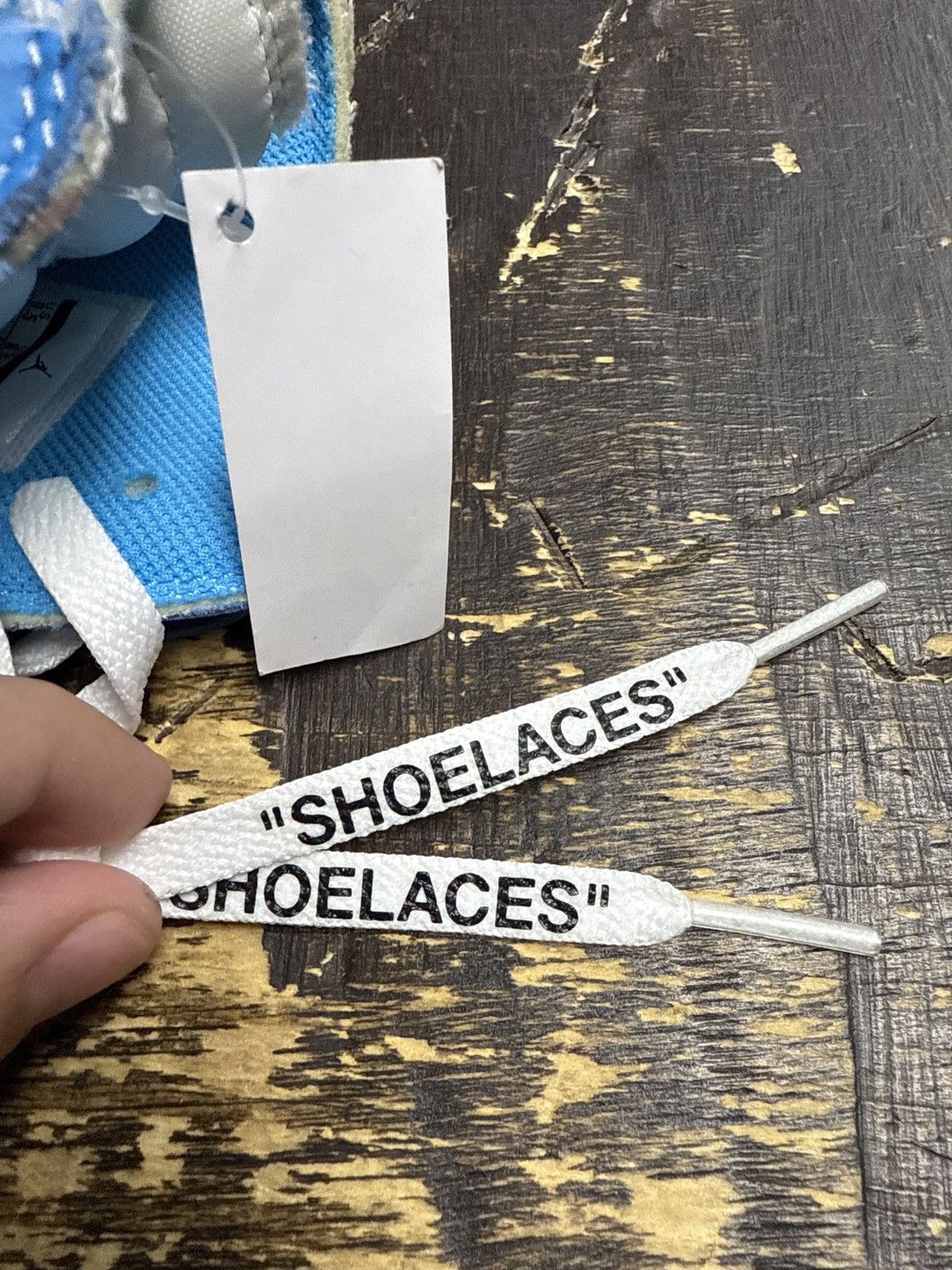Jordan Brand × Off-White Air Jordan 1 x Off-White UNC Size 9.5 New Size US 9.5 / EU 42-43 - 13 Thumbnail