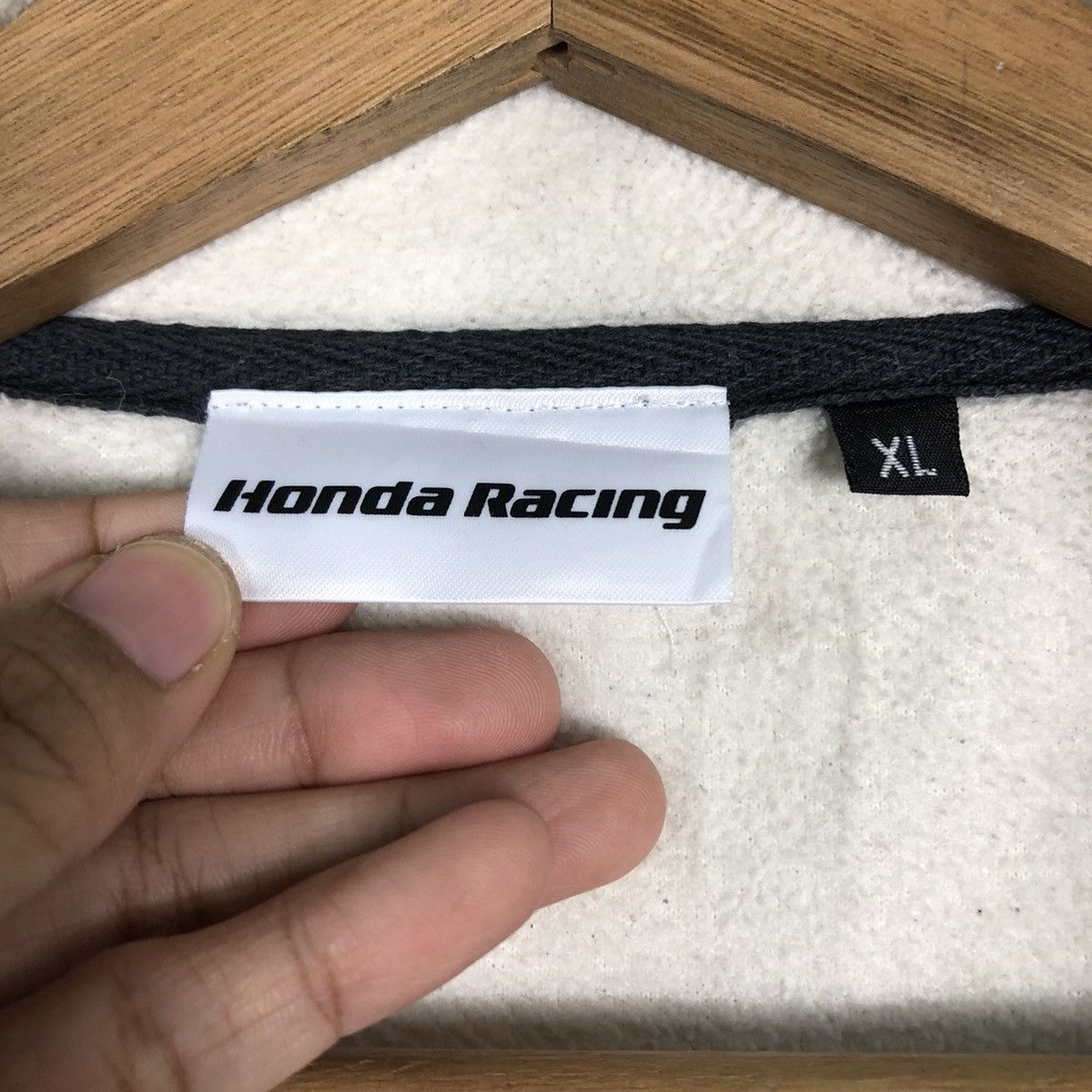 Honda 🔥Vintage Honda Racing Zipper Jacket Big Logo Size US XL / EU 56 / 4 - 19 Thumbnail