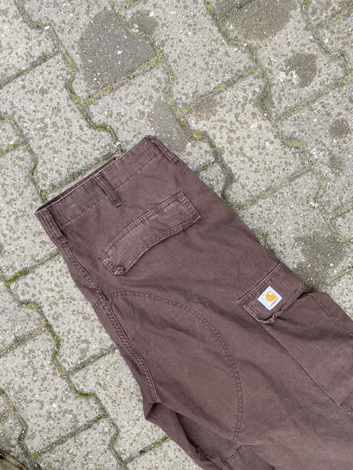 Carhartt × Vintage Vintage Carhartt brown cargo pants 34/36 Size US 34 / EU 50 - 3 Thumbnail