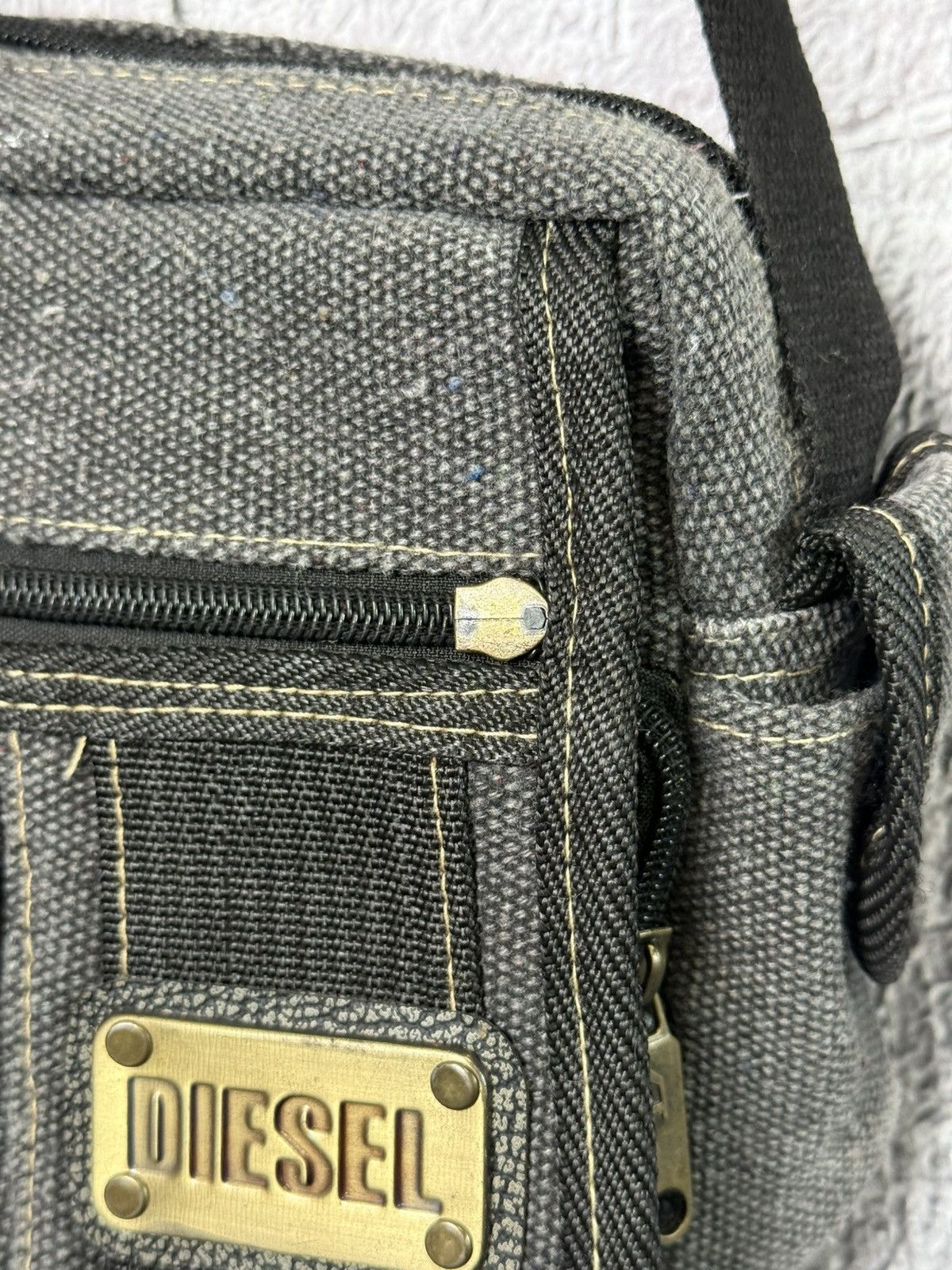 Diesel Vintage Diesel Crossbody Messenger Bag Military Utility Size ONE SIZE - 5 Thumbnail