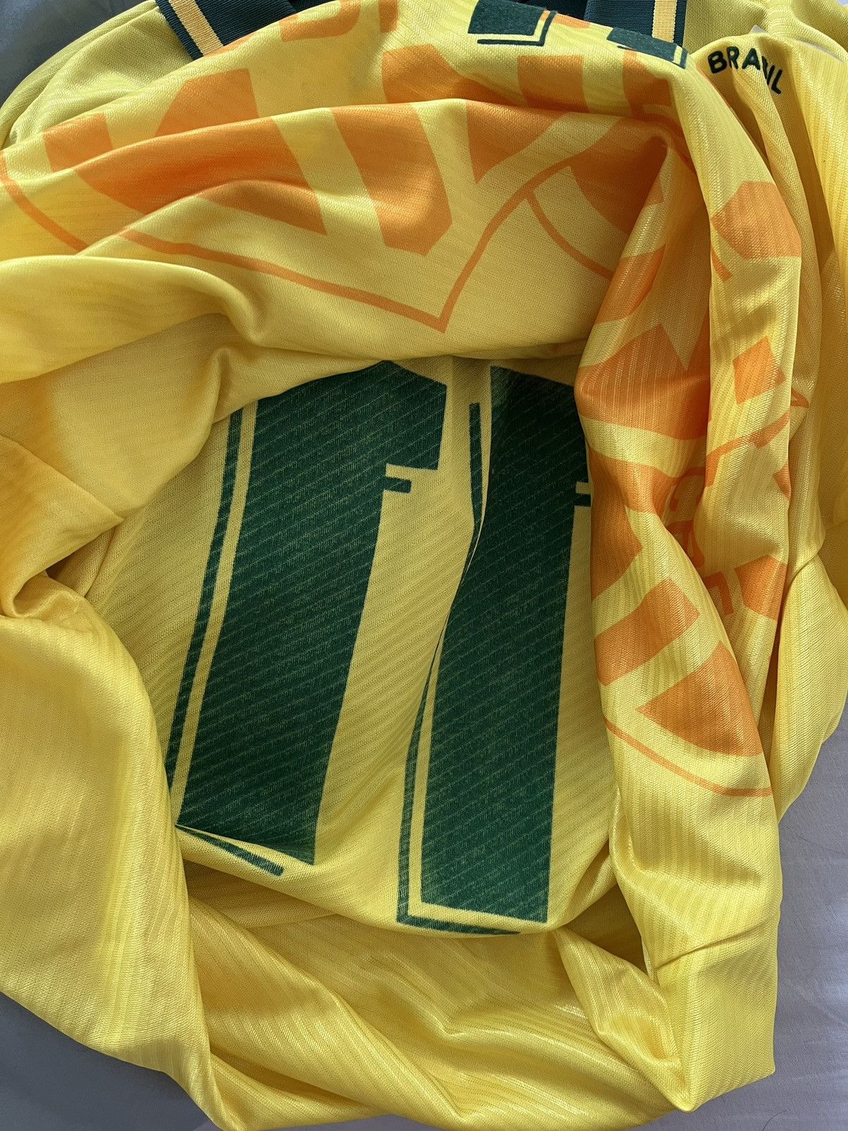 Brazil umbro 1994 domowa wersja meczowa vintage — zdjęcie 7