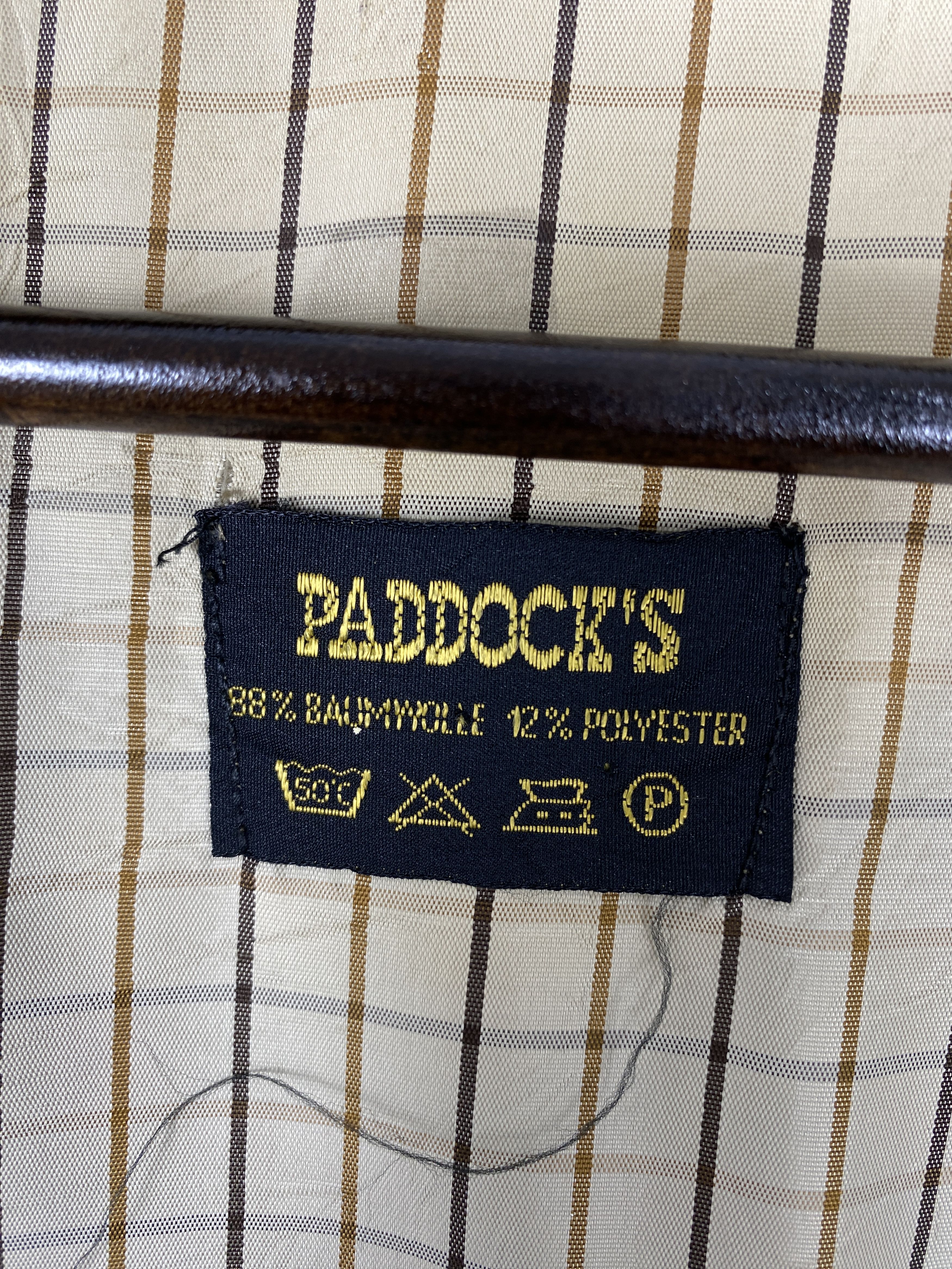 Japanese Brand Vintage Paddock's Streetwear Jacket checked Lining Size US M / EU 48-50 / 2 - 9 Thumbnail