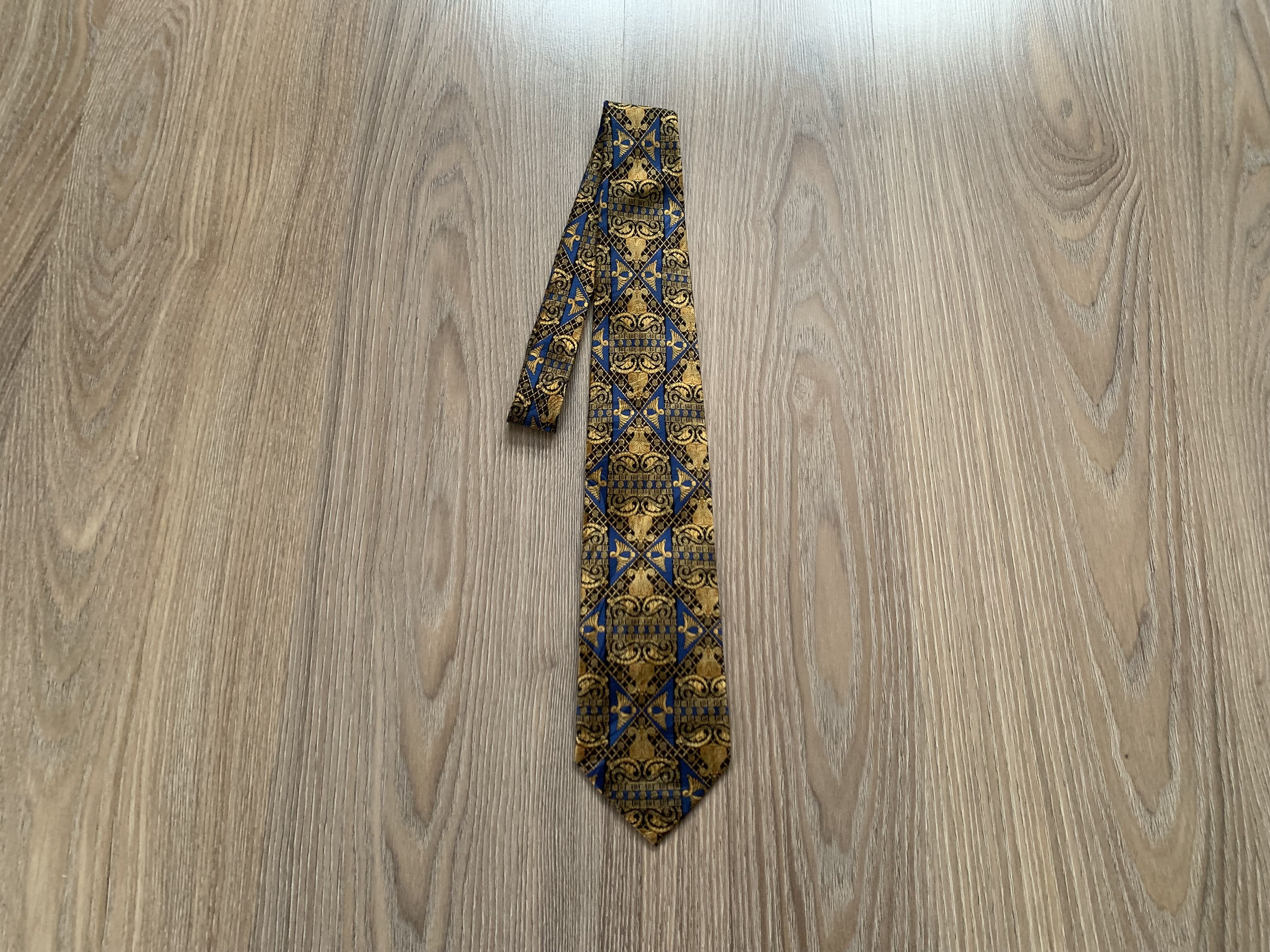 Other Gino De Milano Patterned Silk Tie Size ONE SIZE - 1 Thumbnail