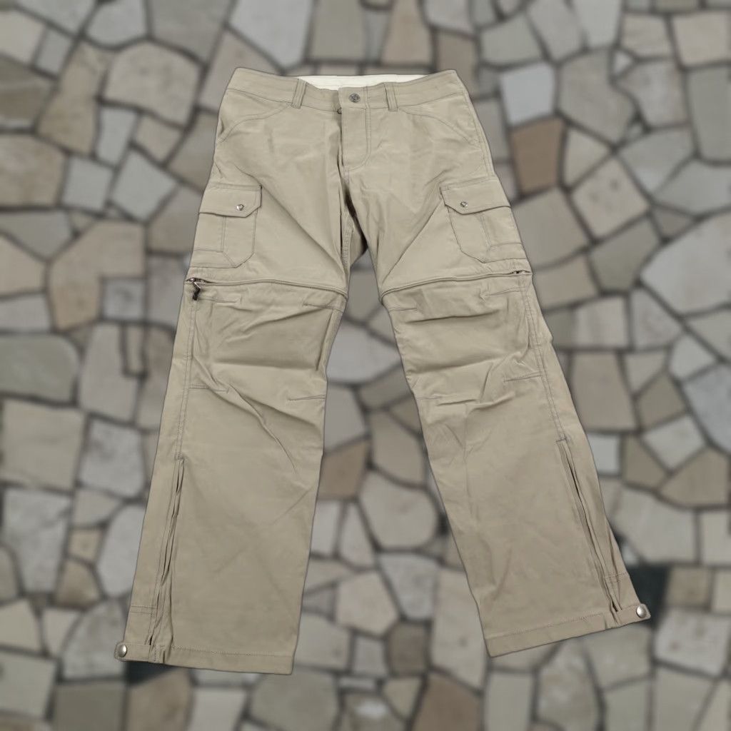 Kuhl Pants Mens 32x30 Khaki Renegade Convertible Cargo Ankle Zip Trail Hiking