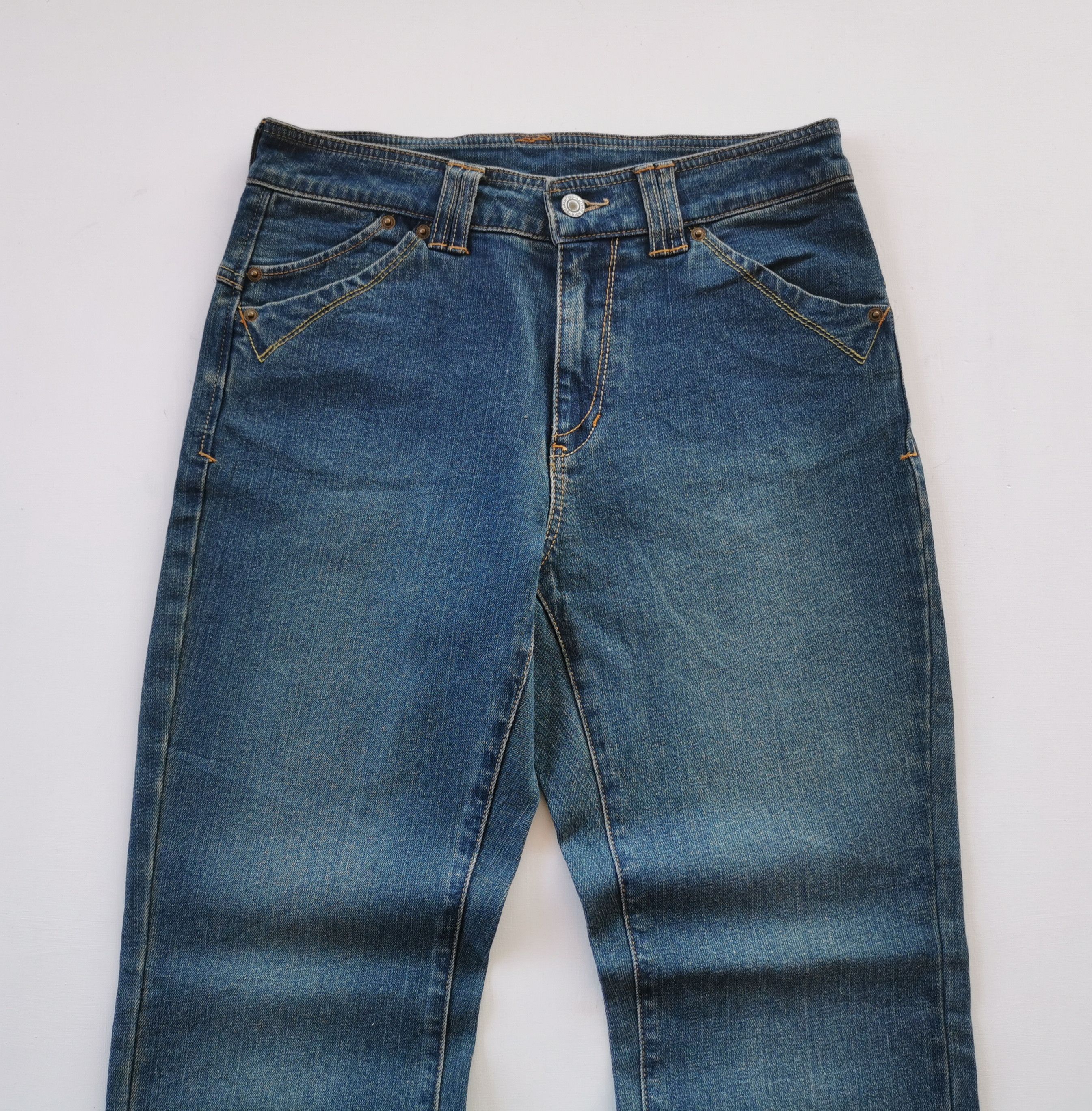 Beauty Beast Avantgarde Flared Denim Jeans Size 30 x 41.5 Size US 30 / EU 46 - 11 Thumbnail