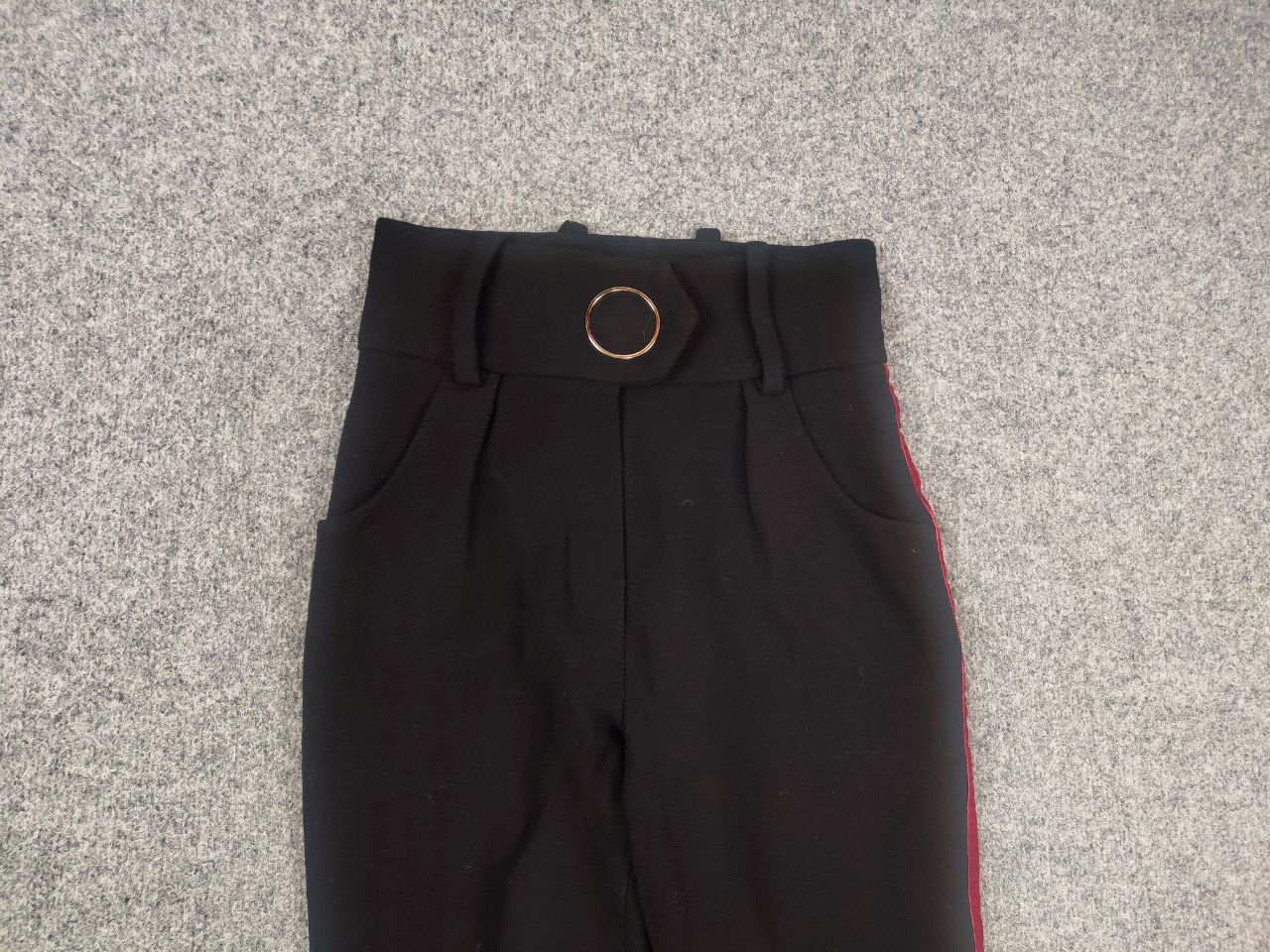 Petar Petrov Petar Petrov Design Wool High Waisted clasp Ankle Pants Size 36" / US 14 / IT 50 - 8 Thumbnail