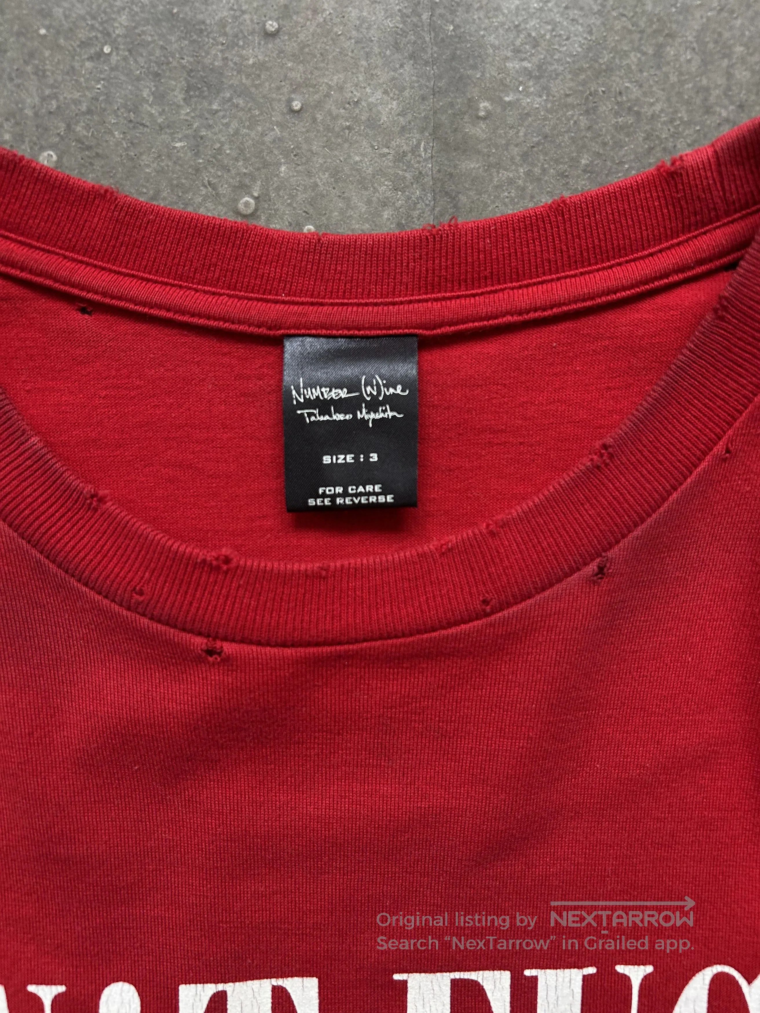 DEN IM by SIKI IM Number (N)ine 06ss Slogan Tee. Size US L / EU 52-54 / 3 - 8 Thumbnail
