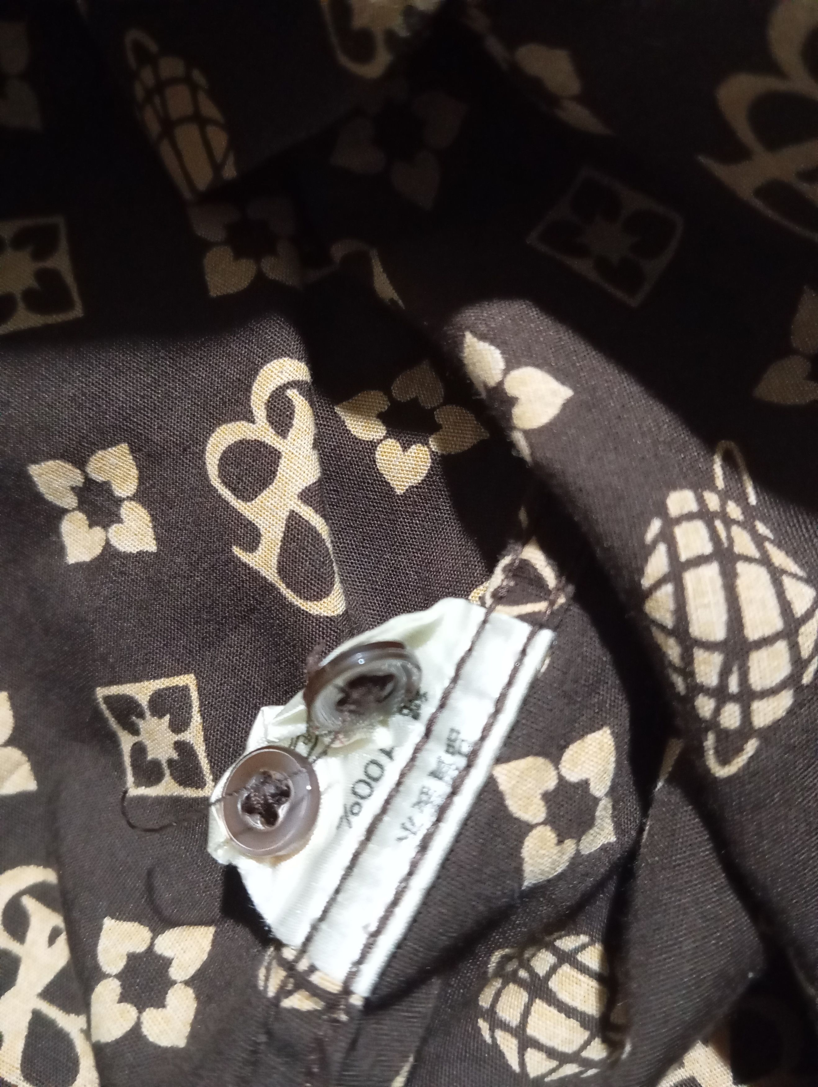 Beams Japan Beams Ripoff LV Monogram Buttons up Shirt Size US M / EU 48-50 / 2 - 5 Thumbnail
