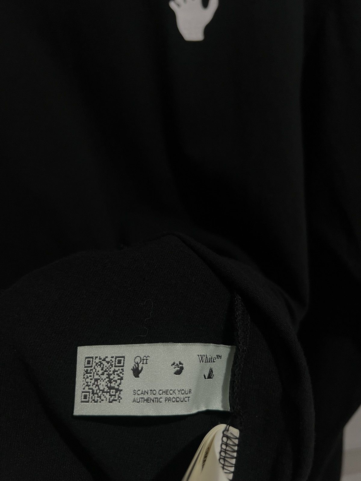 Off-White Off White Fw20 Cut Here Longsleeve Tshirt Size US S / EU 44-46 / 1 - 9 Thumbnail