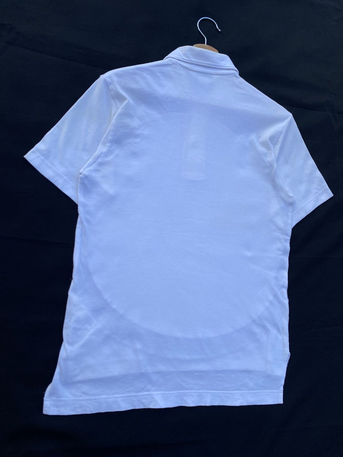 Comme des Garcons Rare Design Comme Des Garcons White Polo Shirt Size US S / EU 44-46 / 1 - 19 Thumbnail