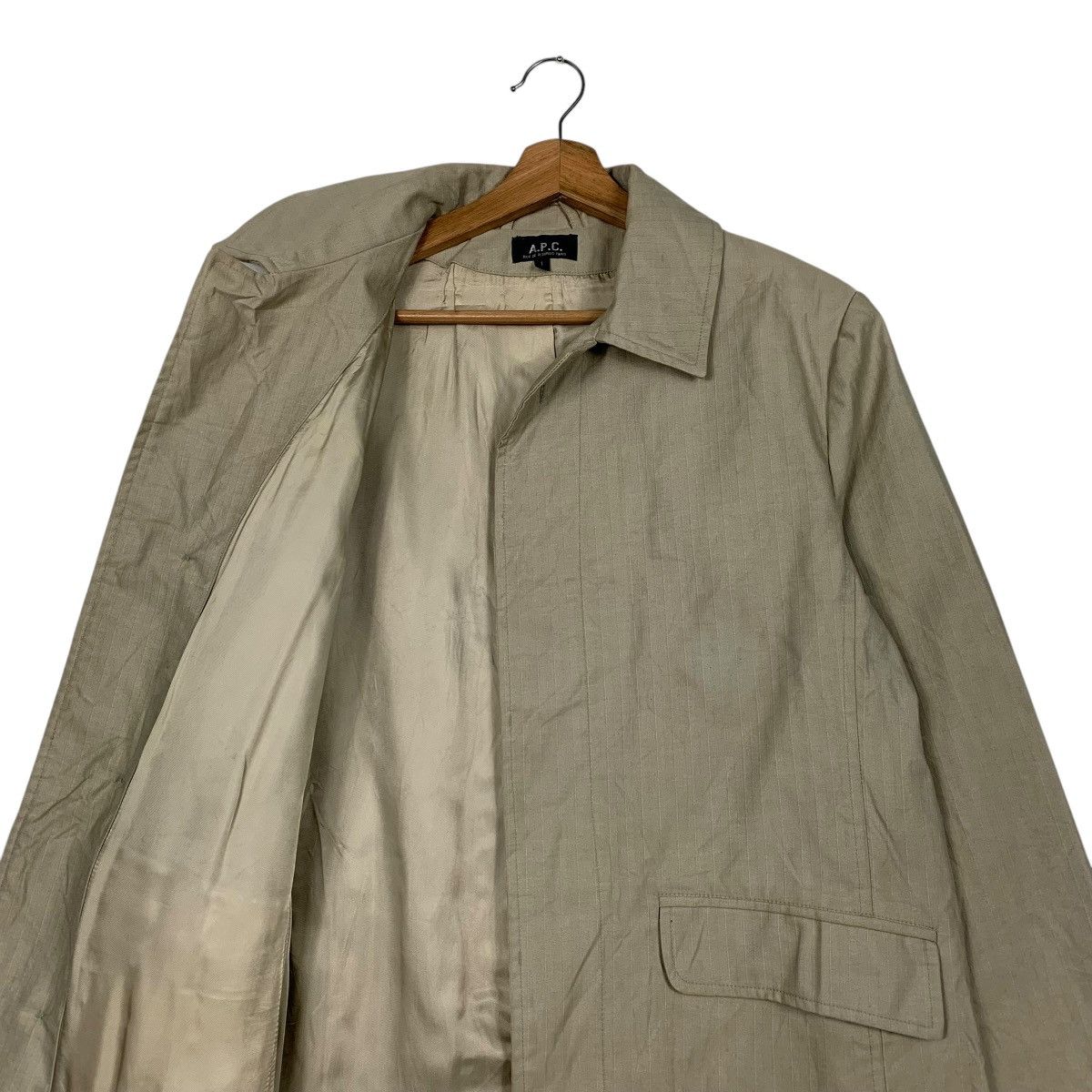 A.P.C. Vintage APC Cotton Overcoat Size US S / EU 44-46 / 1 - 11 Thumbnail
