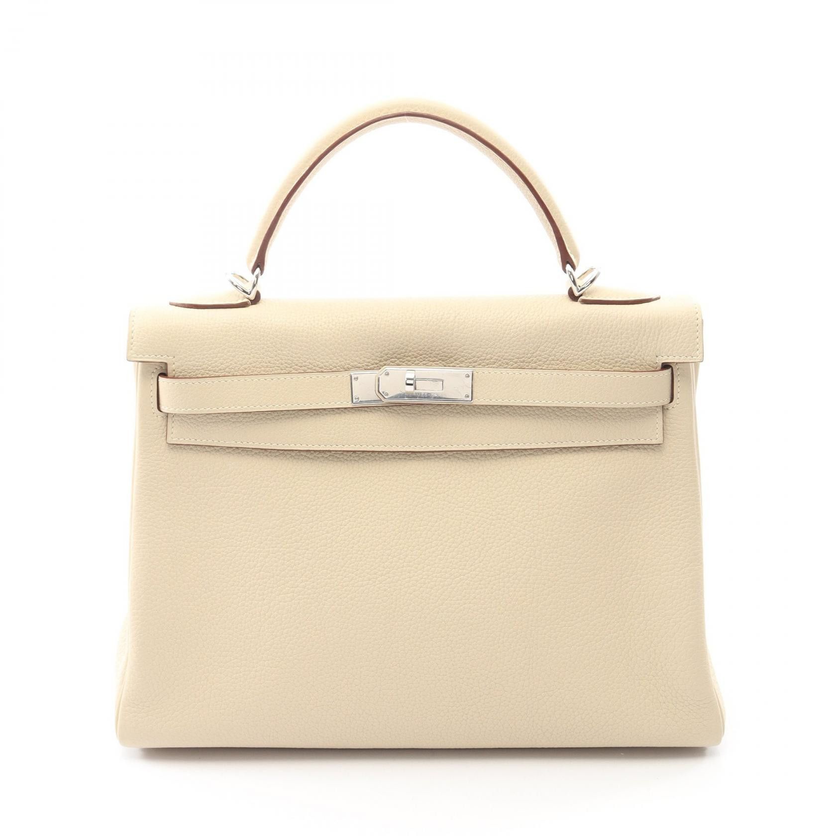 Hermes Hermes Hermes Kelly32 Calfskin Shoulder Bag Leather Handbag K DUTY FREE for USA Size ONE SIZE - 1 Thumbnail