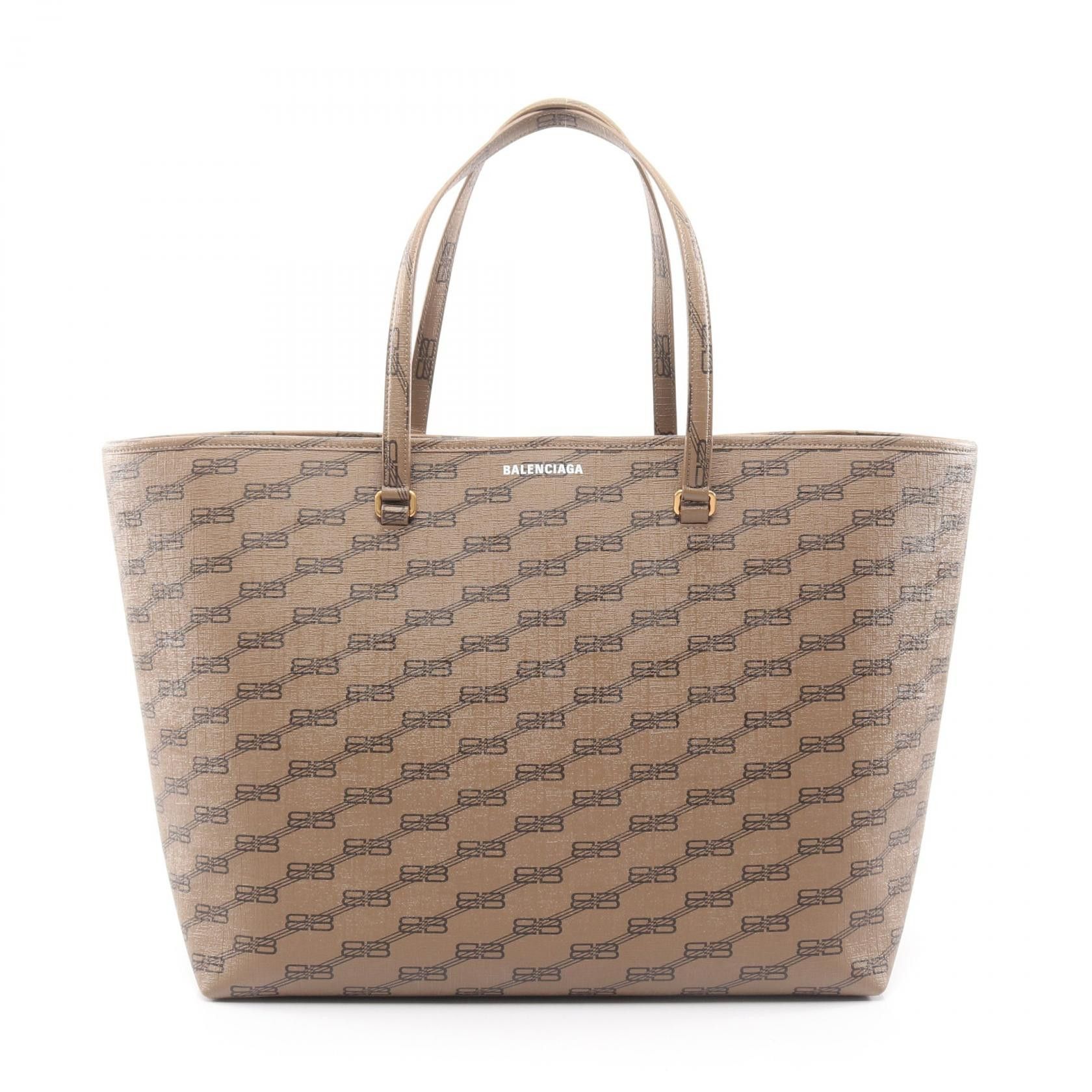 Balenciaga Balenciaga Balenciaga BB Monogram PVC Coated Canvas Tote Bag Plastic / Synthetic Tote Bag 702703 DUTY FREE for USA Size ONE SIZE - 1 Thumbnail