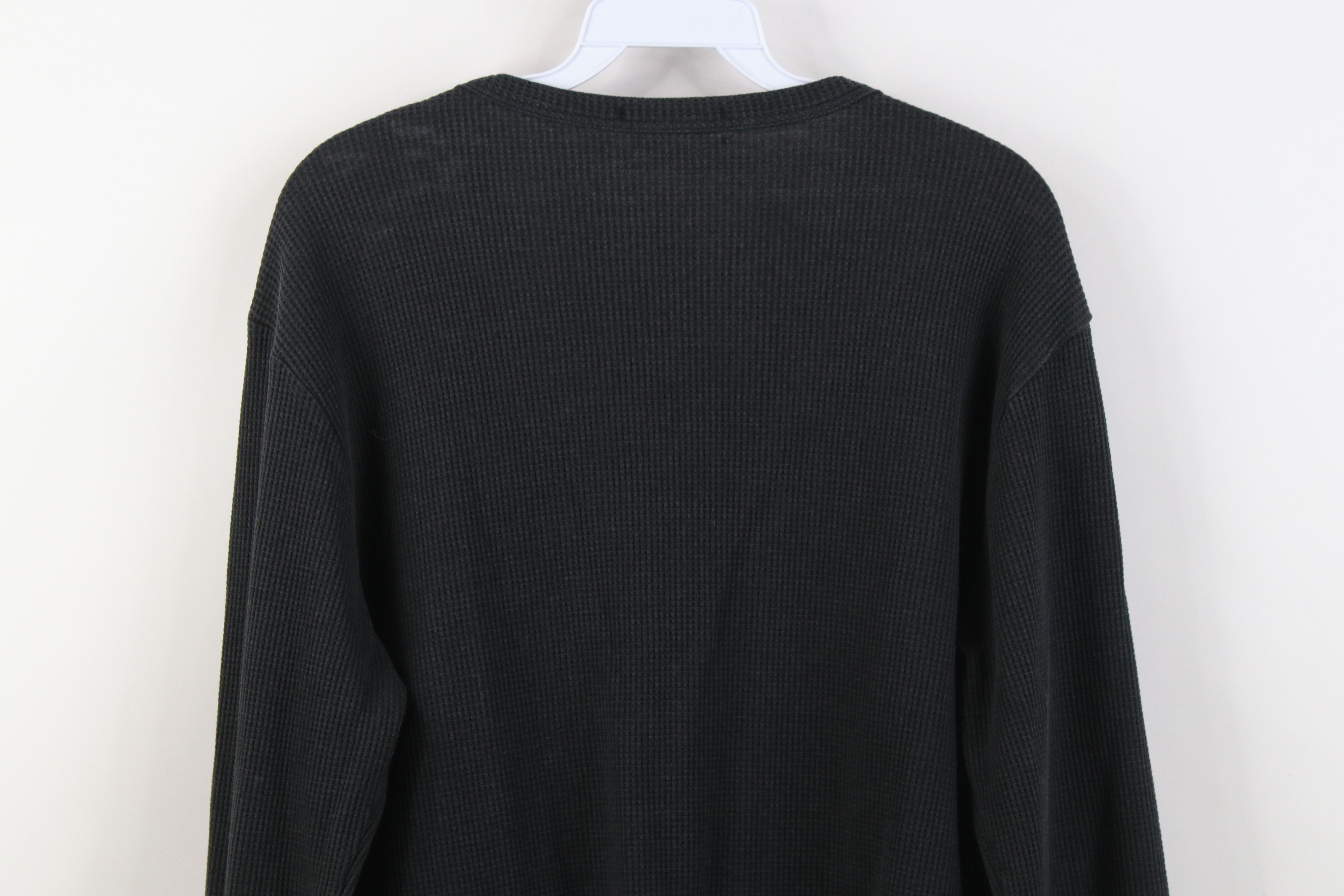 Vintage Vintage 90s Y2K Streetwear Dragon Waffle Knit T-Shirt Size US L / EU 52-54 / 3 - 15 Thumbnail