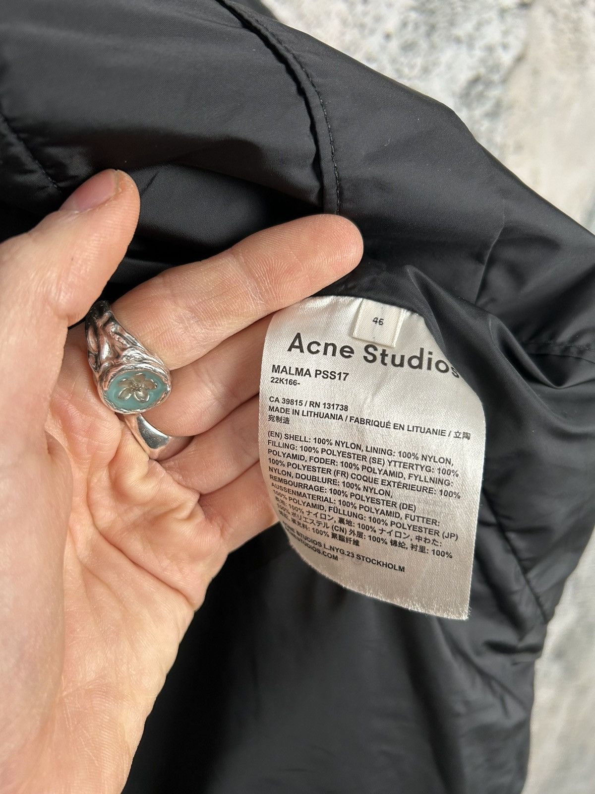 Acne Studios Acne Studios Malma 2017 Light Jacket Avant Garde Designer Size US M / EU 48-50 / 2 - 6 Thumbnail