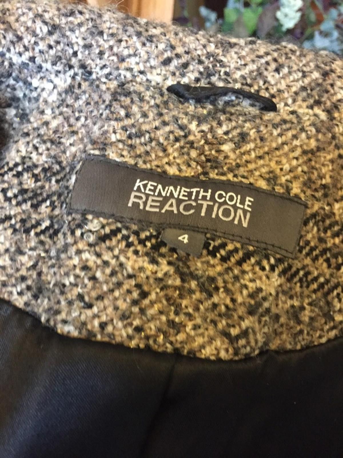 Other Kenneth Cole Reaction Wool Blend Coat Sz 4 Size S / US 4 / IT 40 - 12 Thumbnail