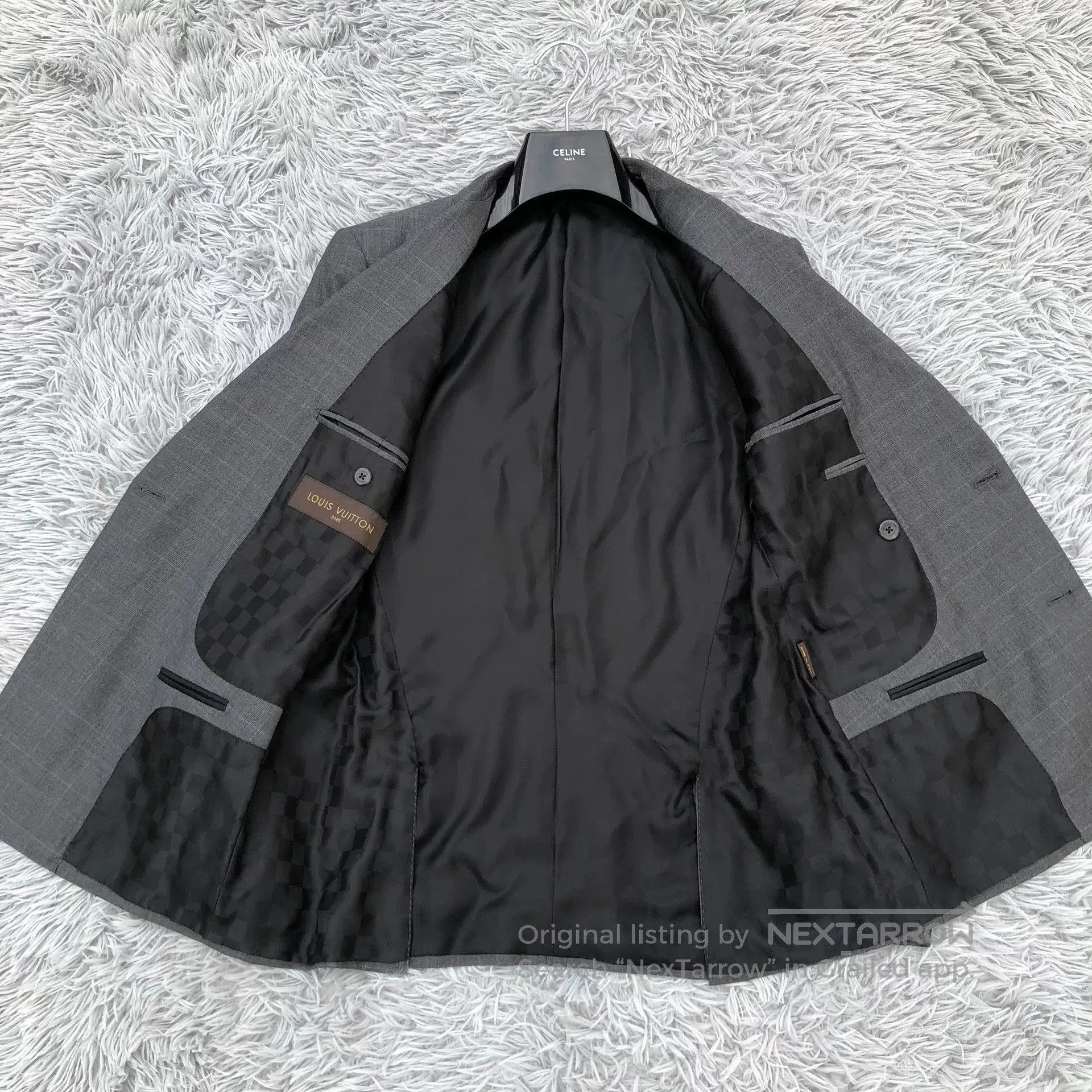 Louis Vuitton Louis Vuitton Double-Breasted Check Suit Set. Size US S / EU 44-46 / 1 - 3 Thumbnail