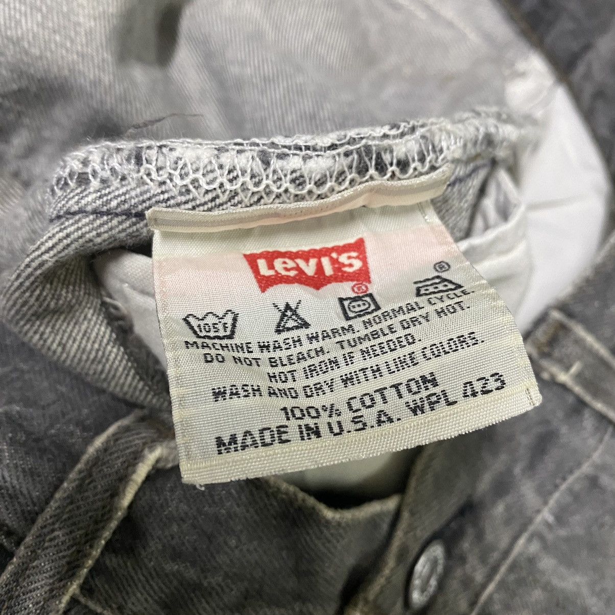 Levi's Vintage 90s Levis 501 Distressed Jeans Size US 33 - 17 Thumbnail
